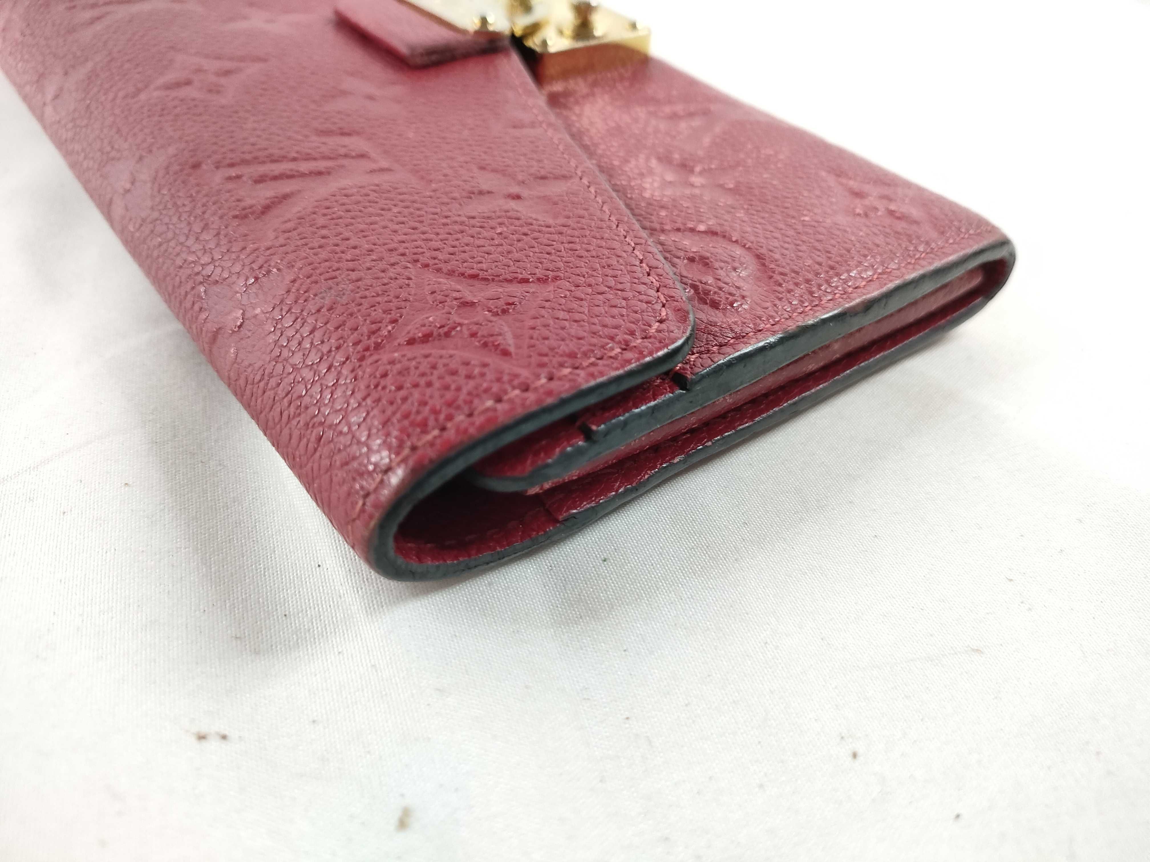 Monogram Empreinte Long Wallet, Red — view 4