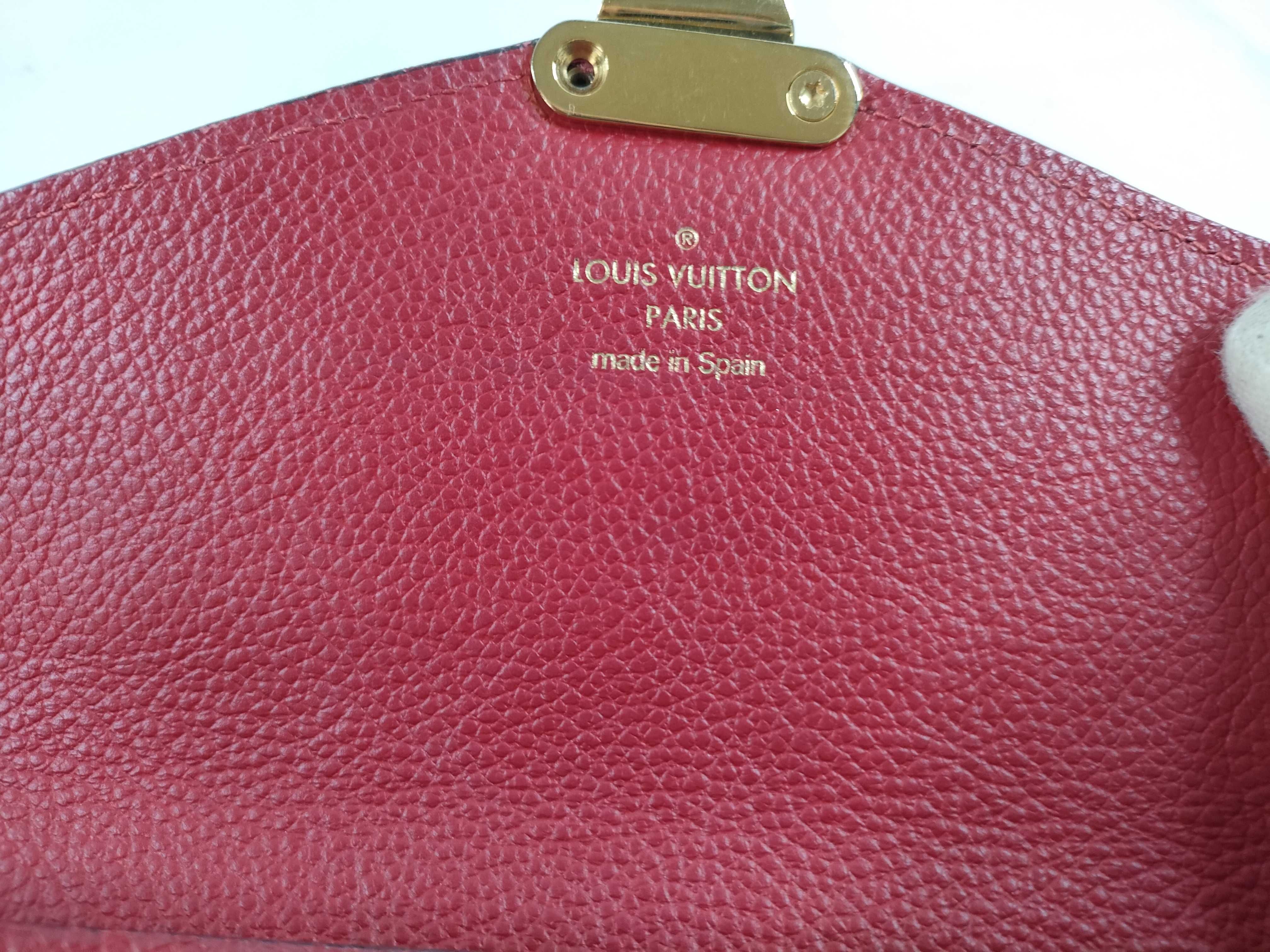 Monogram Empreinte Long Wallet, Red — view 9