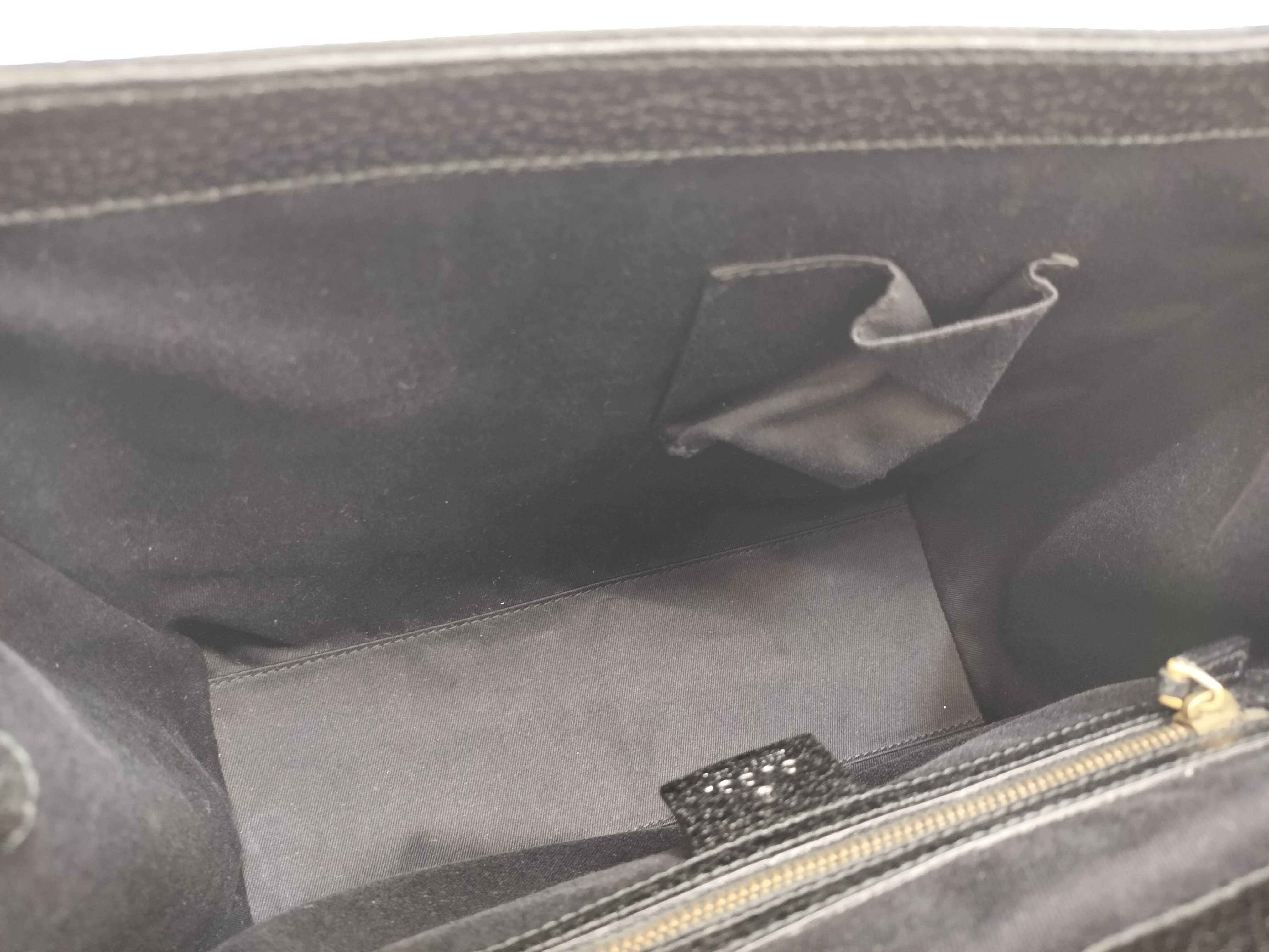 GG Canvas Leather Tote Bag Handbag 120895 002214 Unused Handbag — view 11