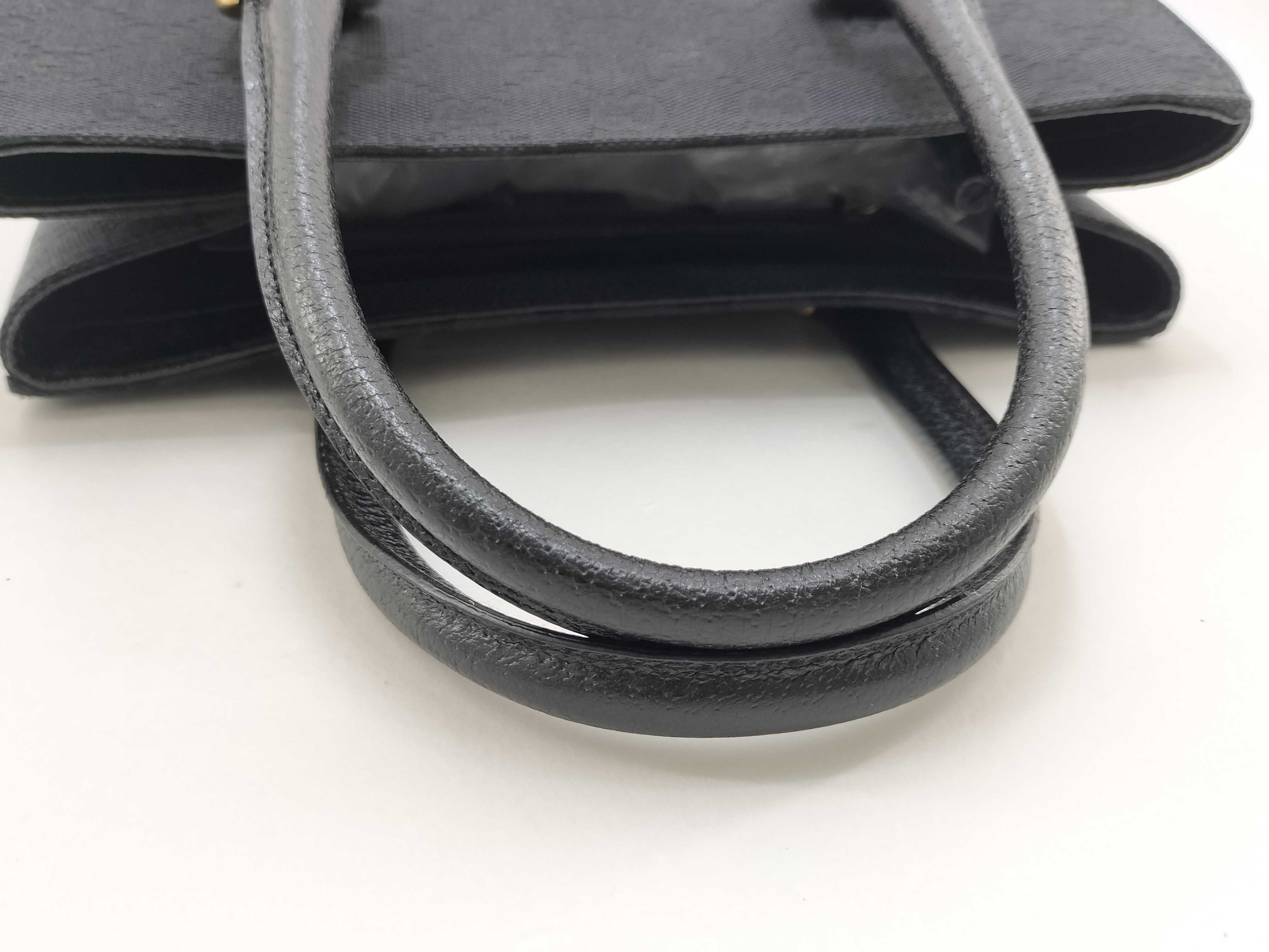 GG Canvas Leather Tote Bag Handbag 120895 002214 Unused Handbag — view 9