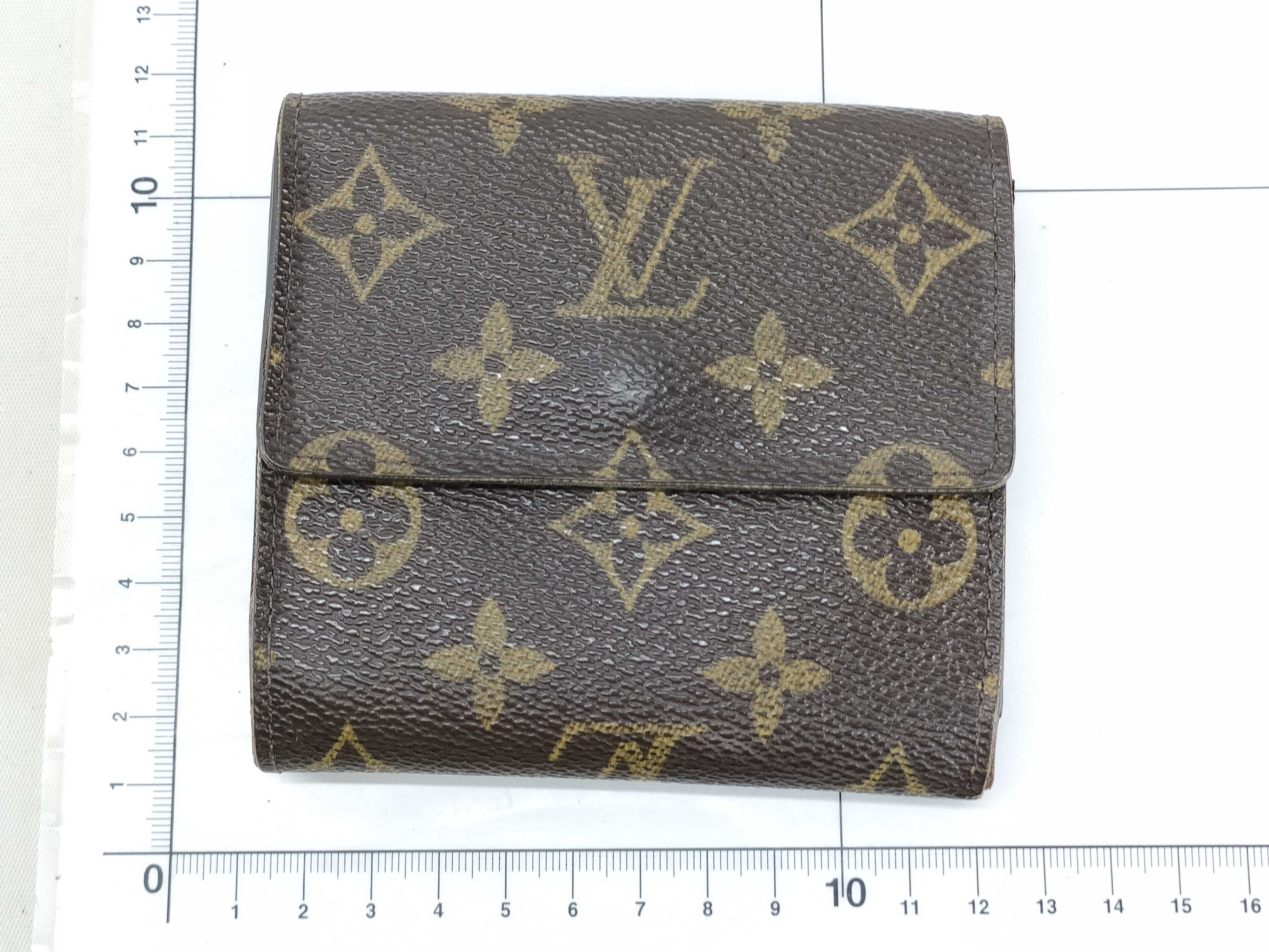 Monogram Vuitton Monogram Portefeuille Elise Double Snap Folding Wallet M61654 SP00*2 Wallet — view 2