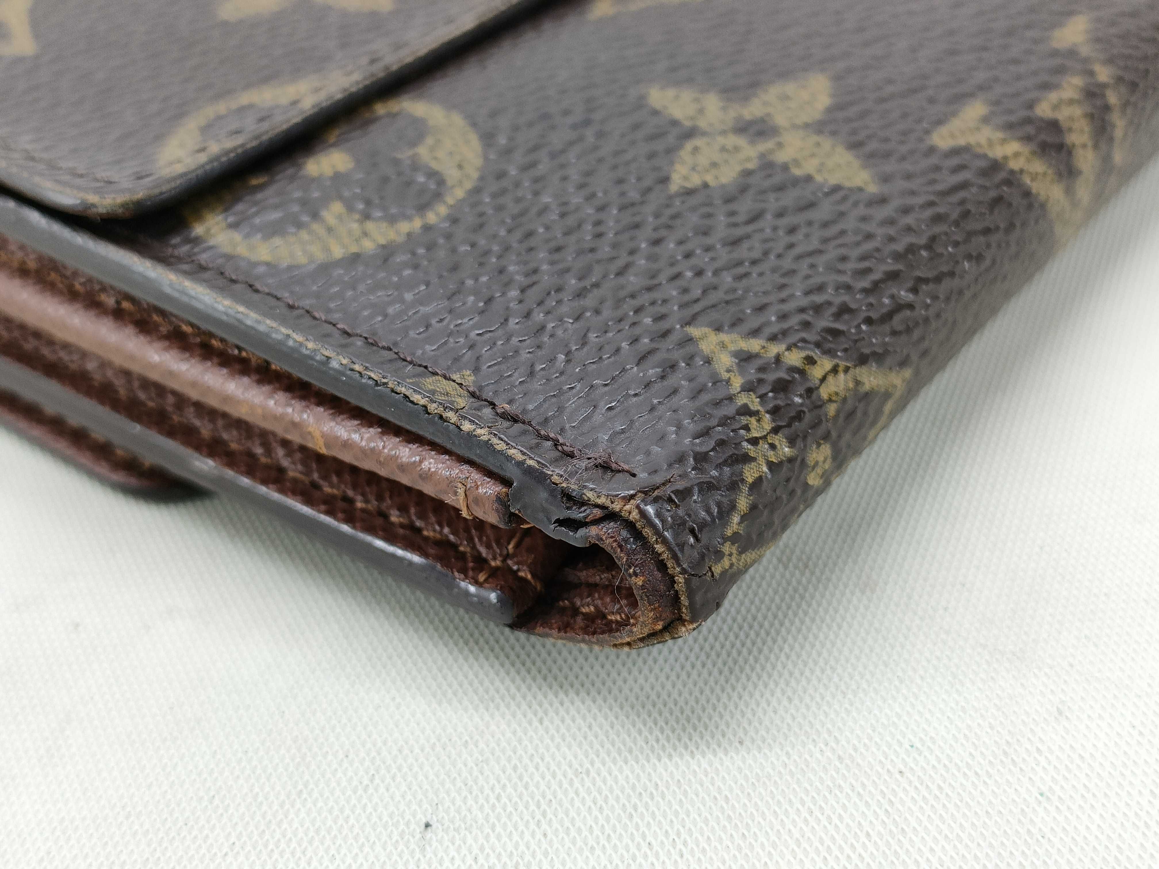 Monogram Vuitton Monogram Portefeuille Elise Double Snap Folding Wallet M61654 SP00*2 Wallet — view 3