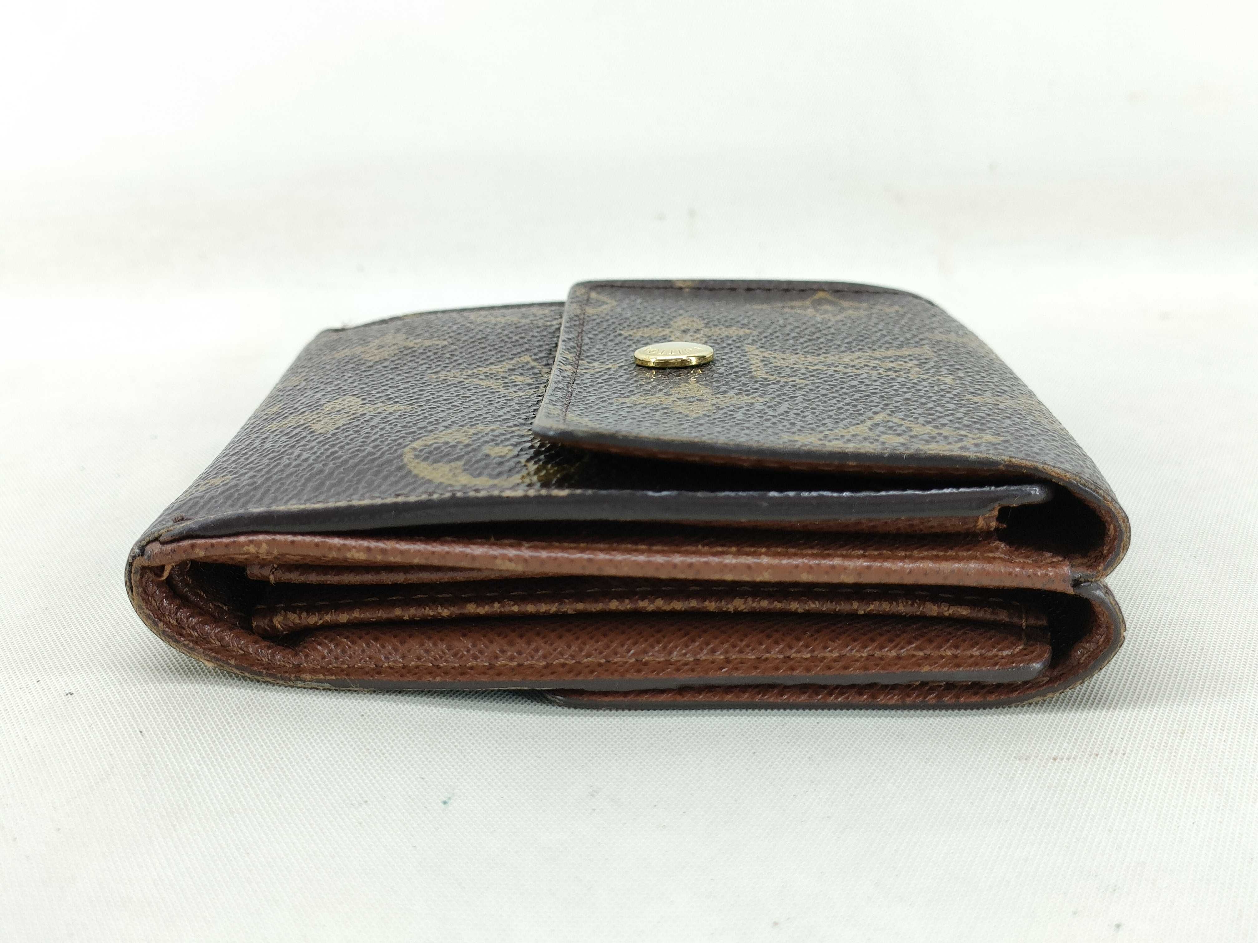 Monogram Vuitton Monogram Portefeuille Elise Double Snap Folding Wallet M61654 SP00*2 Wallet — view 5