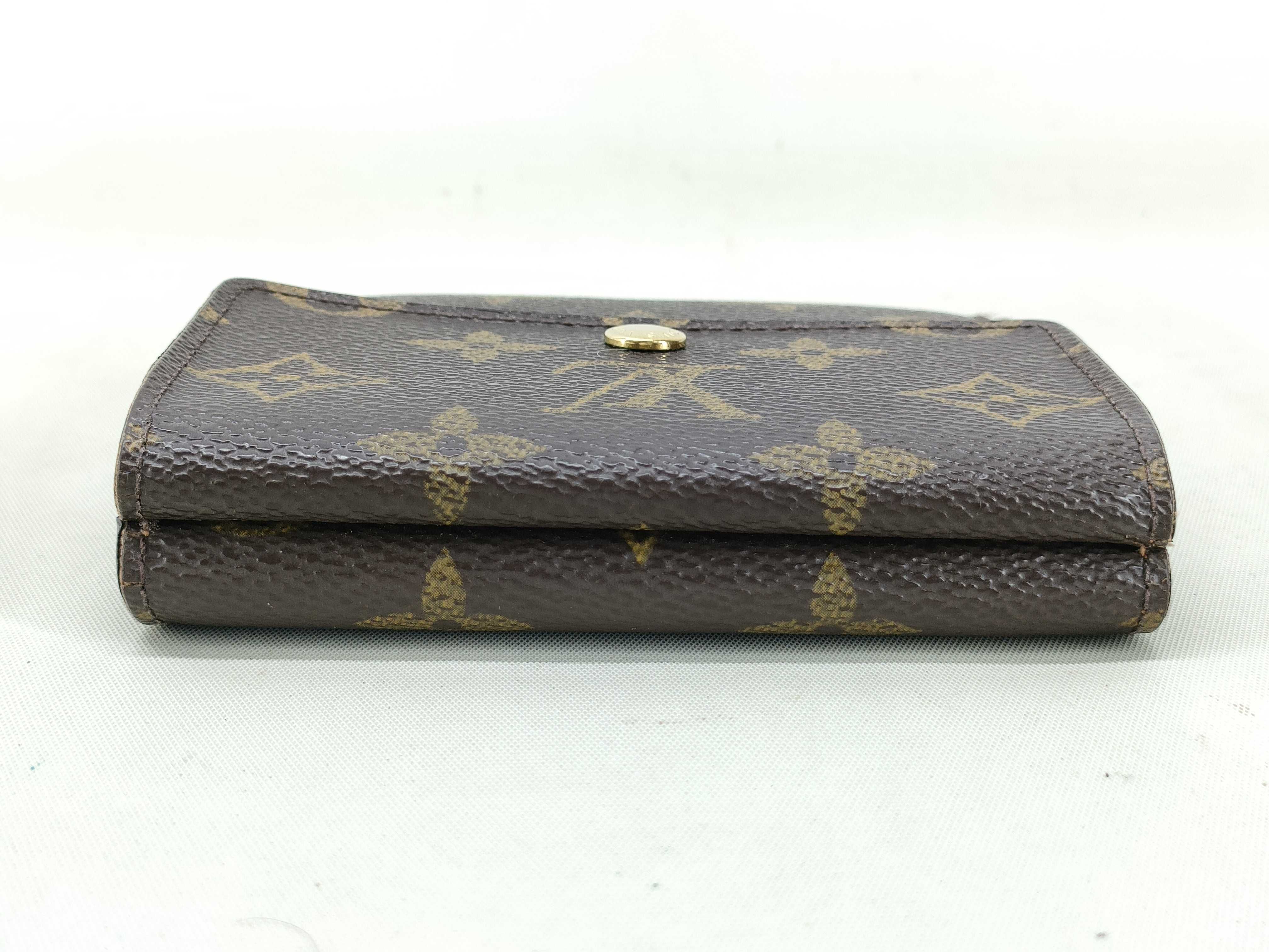 Monogram Vuitton Monogram Portefeuille Elise Double Snap Folding Wallet M61654 SP00*2 Wallet — view 6
