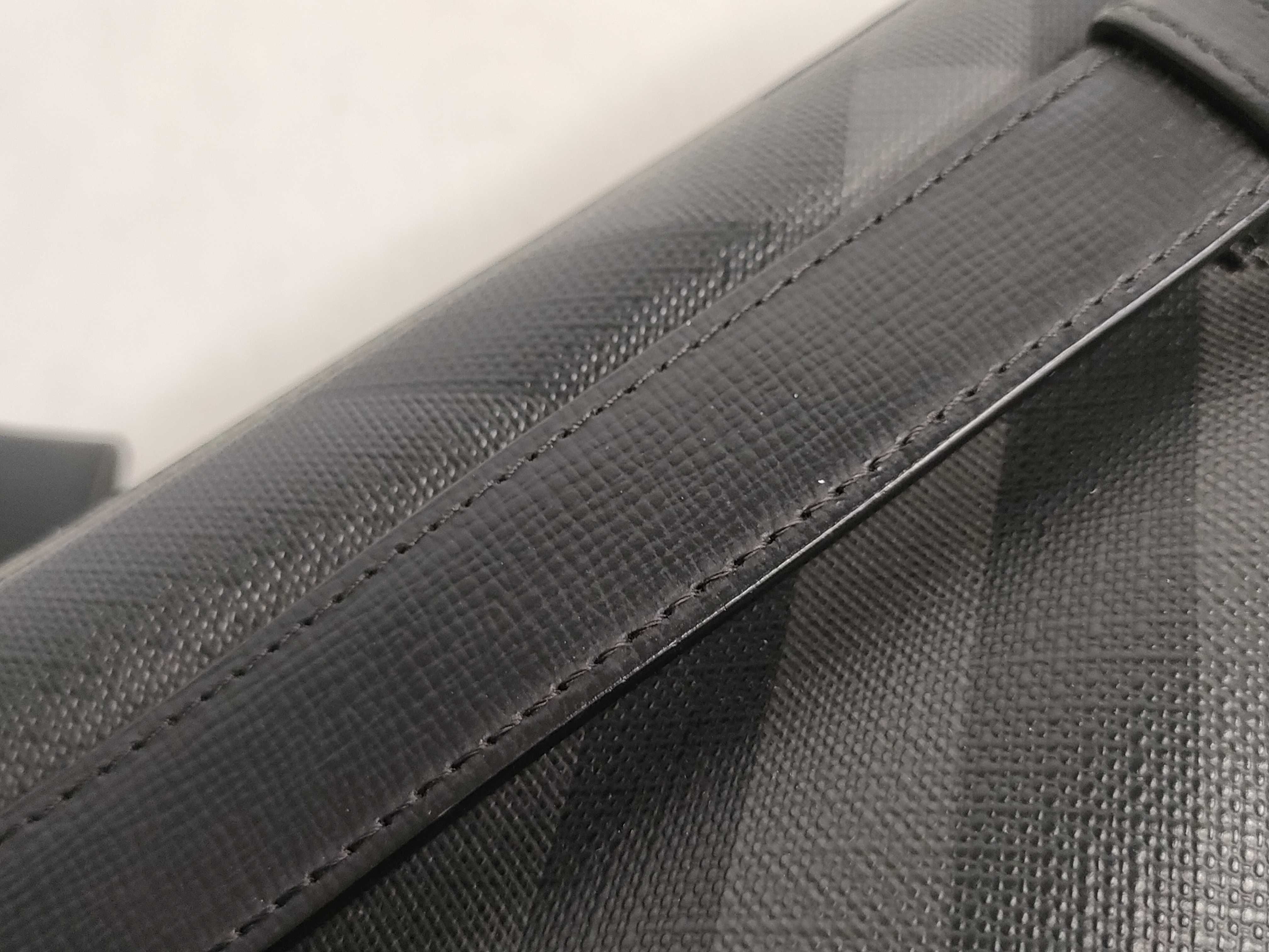Nova Check Clutch Bag, Black, with Strap. — view 4