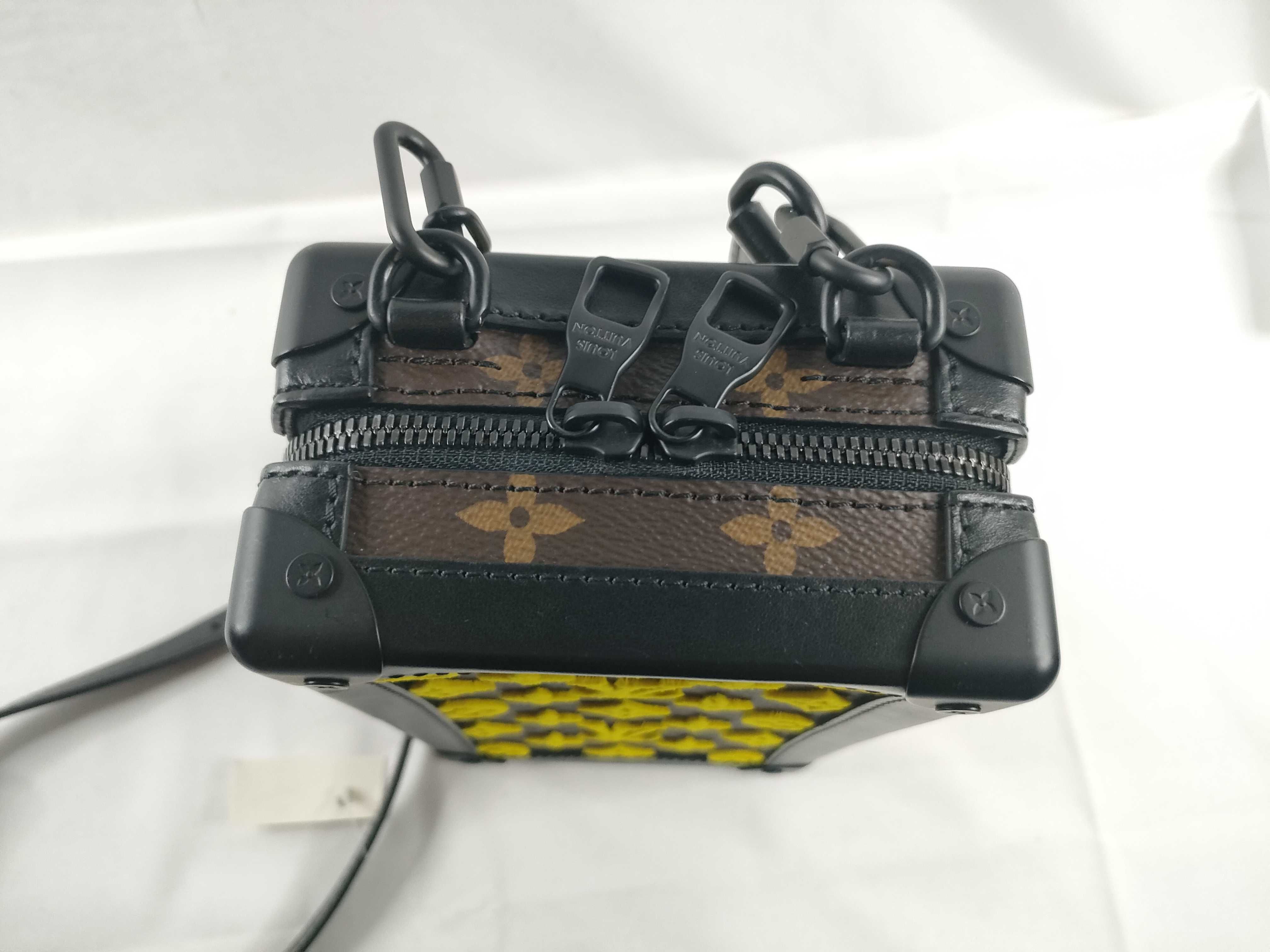 HK- M45079 FL4199 Tuftage Vertical Soft Trunk Monogram Brown Shoulder Bag — view 9
