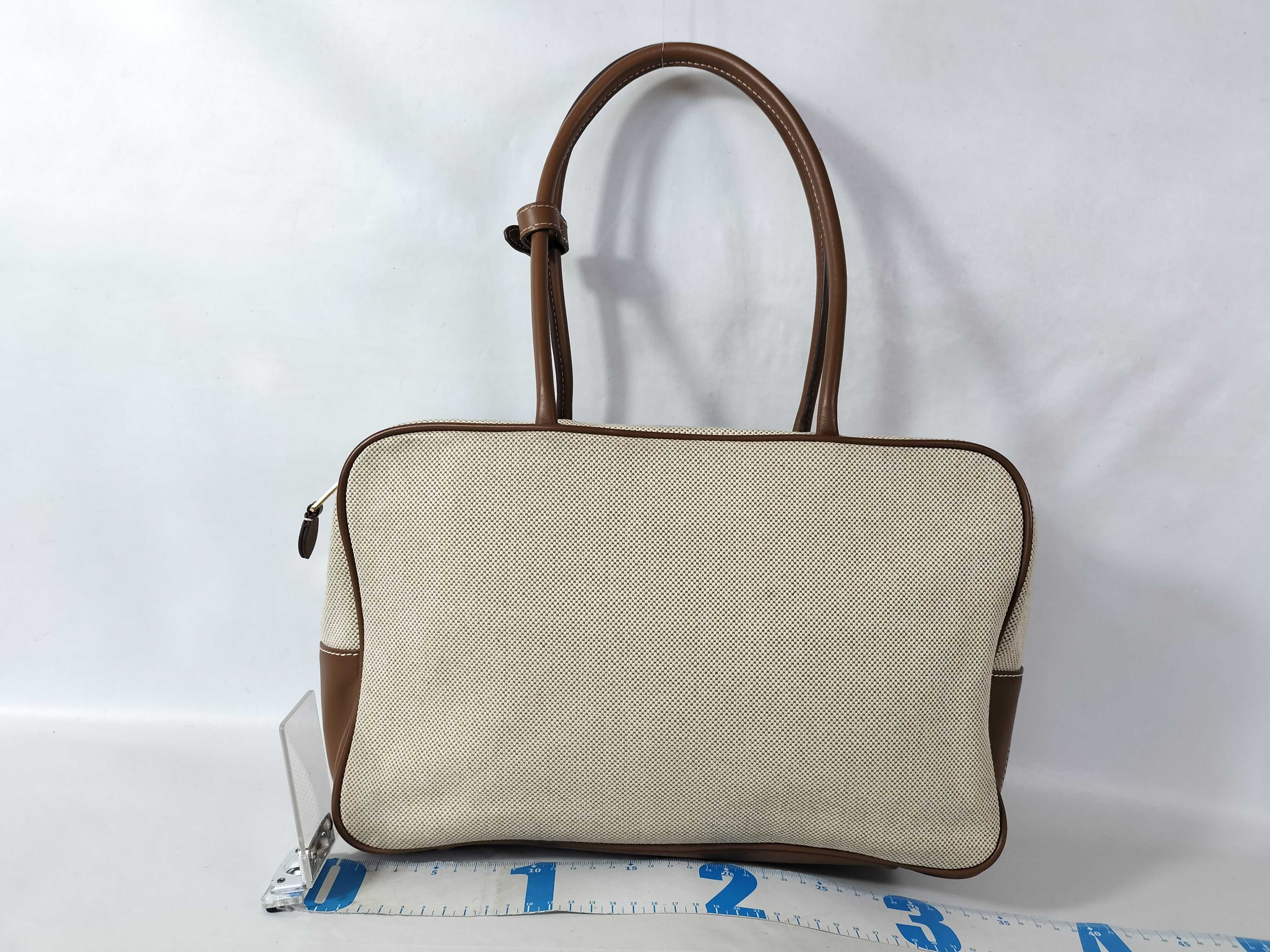 Bag Canvas Beau Leather Bag Handbag — view 2