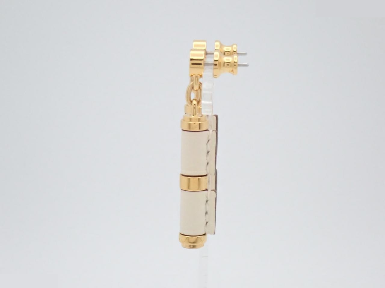 Charnière Earrings, Nata, Gold — view 3