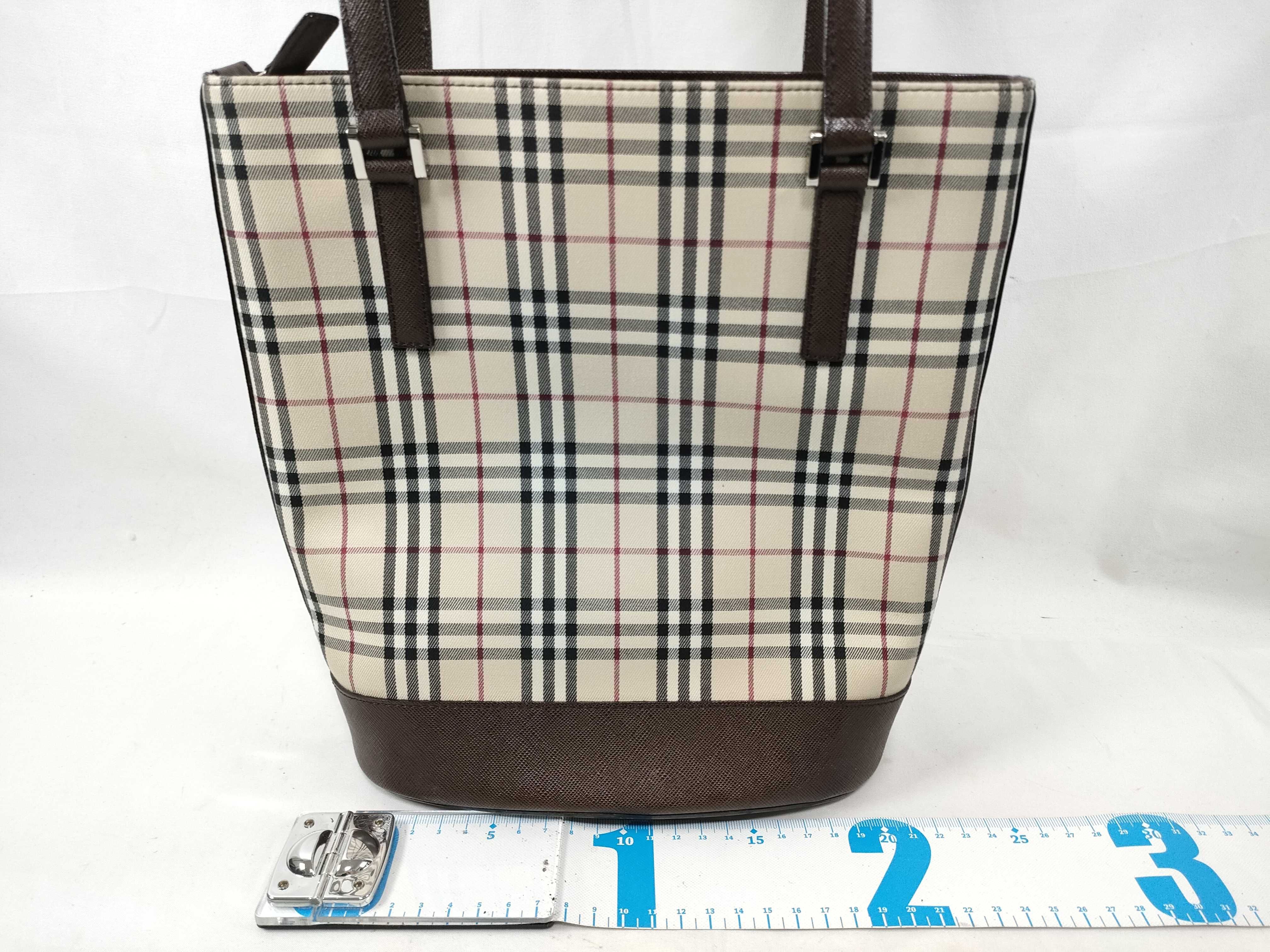 Nova Check Tote Bag — view 2