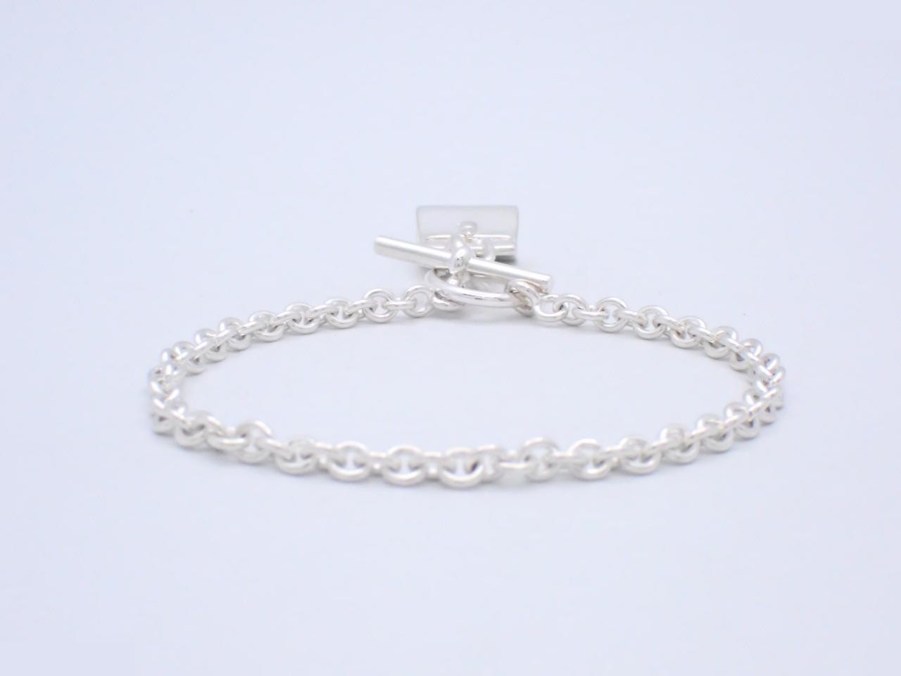 Amulet Birkin Bracelet, 925 Sterling Silver, 15.0g, Wrist Circumference Approx. 17cm — view 2