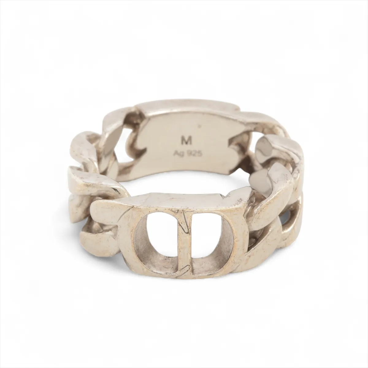 CD ICON Chain Link Ring M 925 14.0g Silver