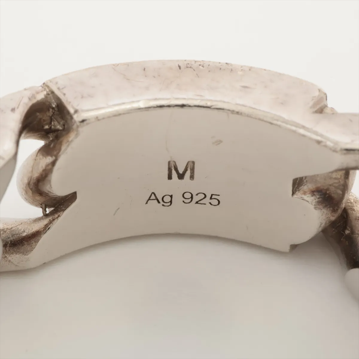 CD ICON Chain Link Ring M 925 14.0g Silver — view 3