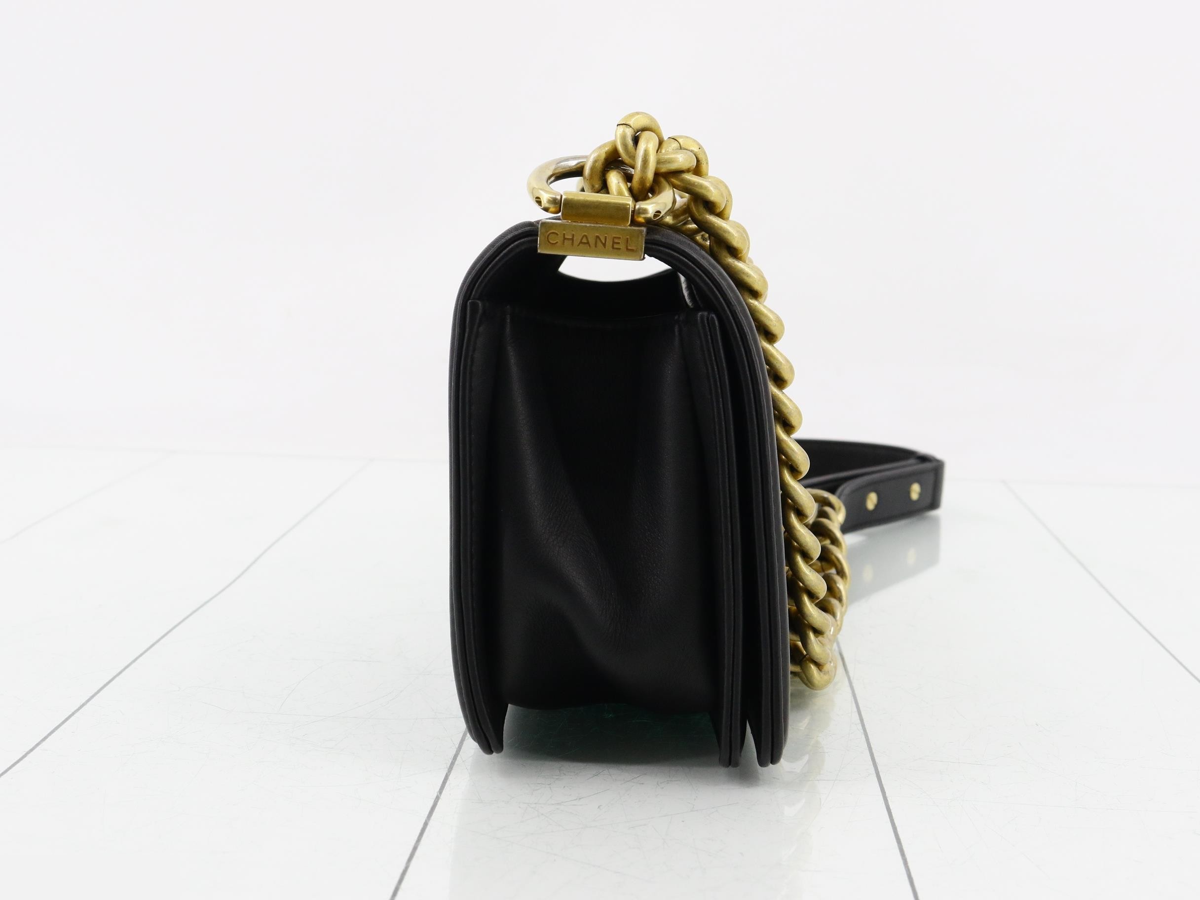 Boy Chanel Chain Shoulder Bag — view 4