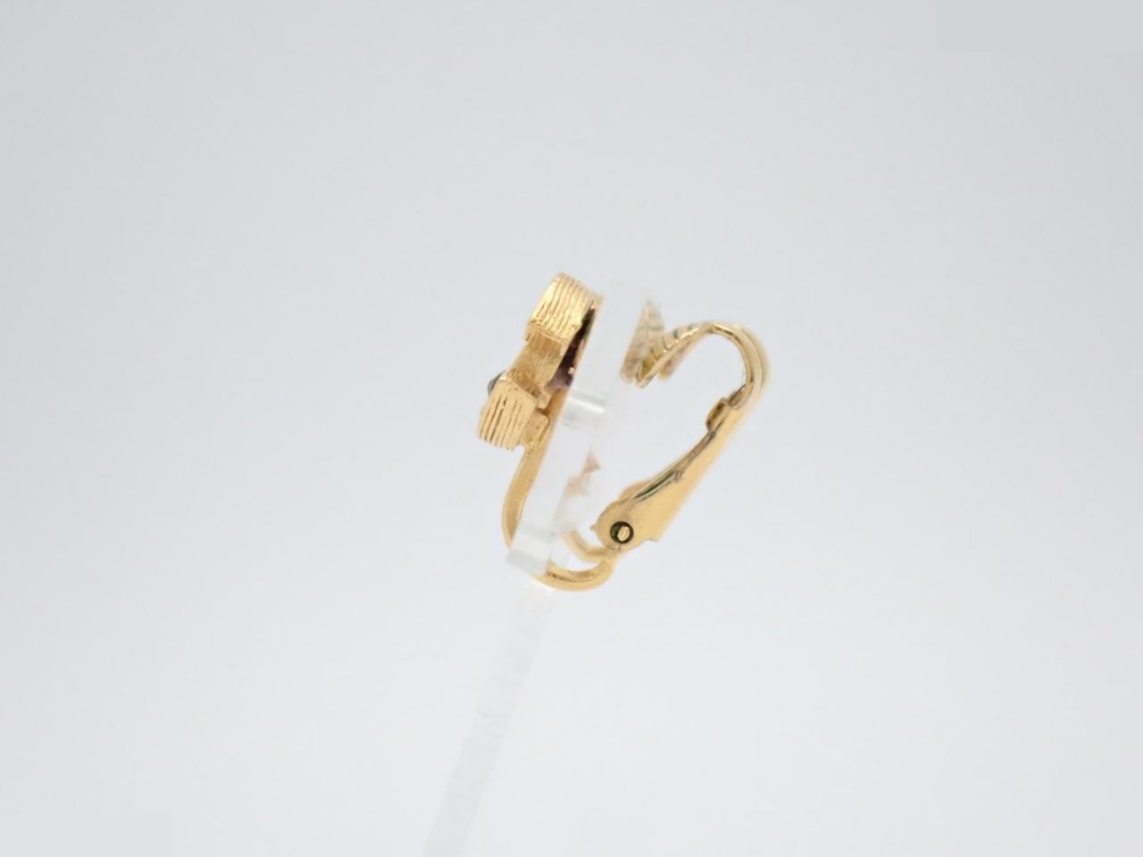 earrings, gold — view 3
