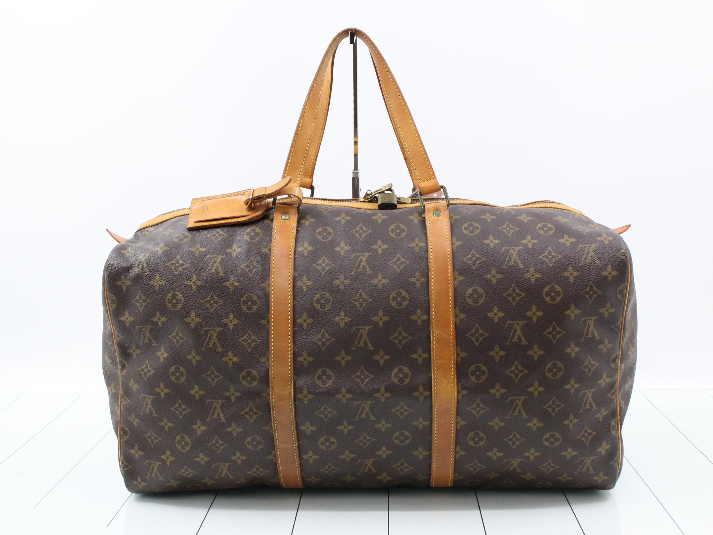 Monogram Sac Souple 55 Boston Bag — view 2