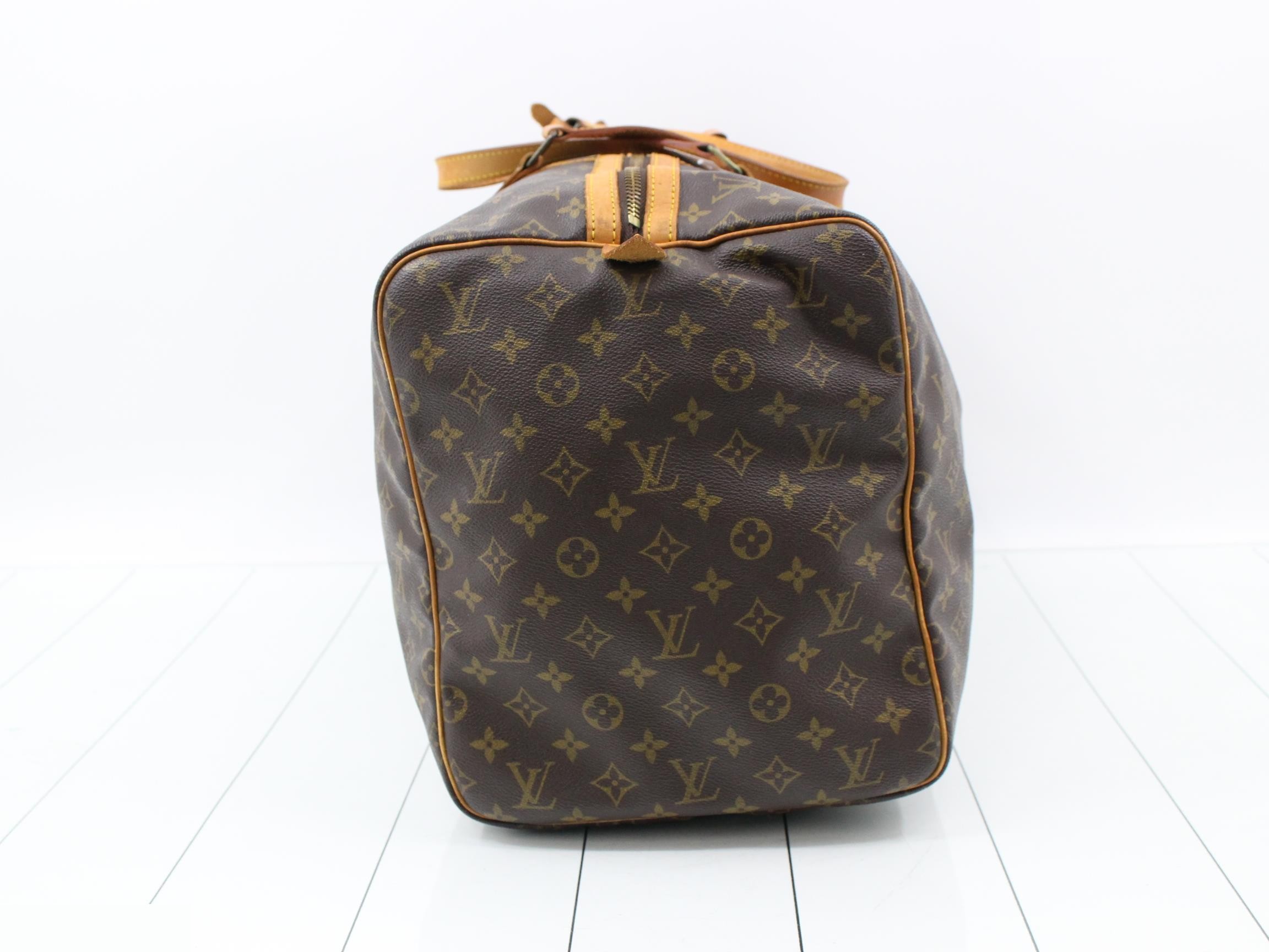 Monogram Sac Souple 55 Boston Bag — view 4