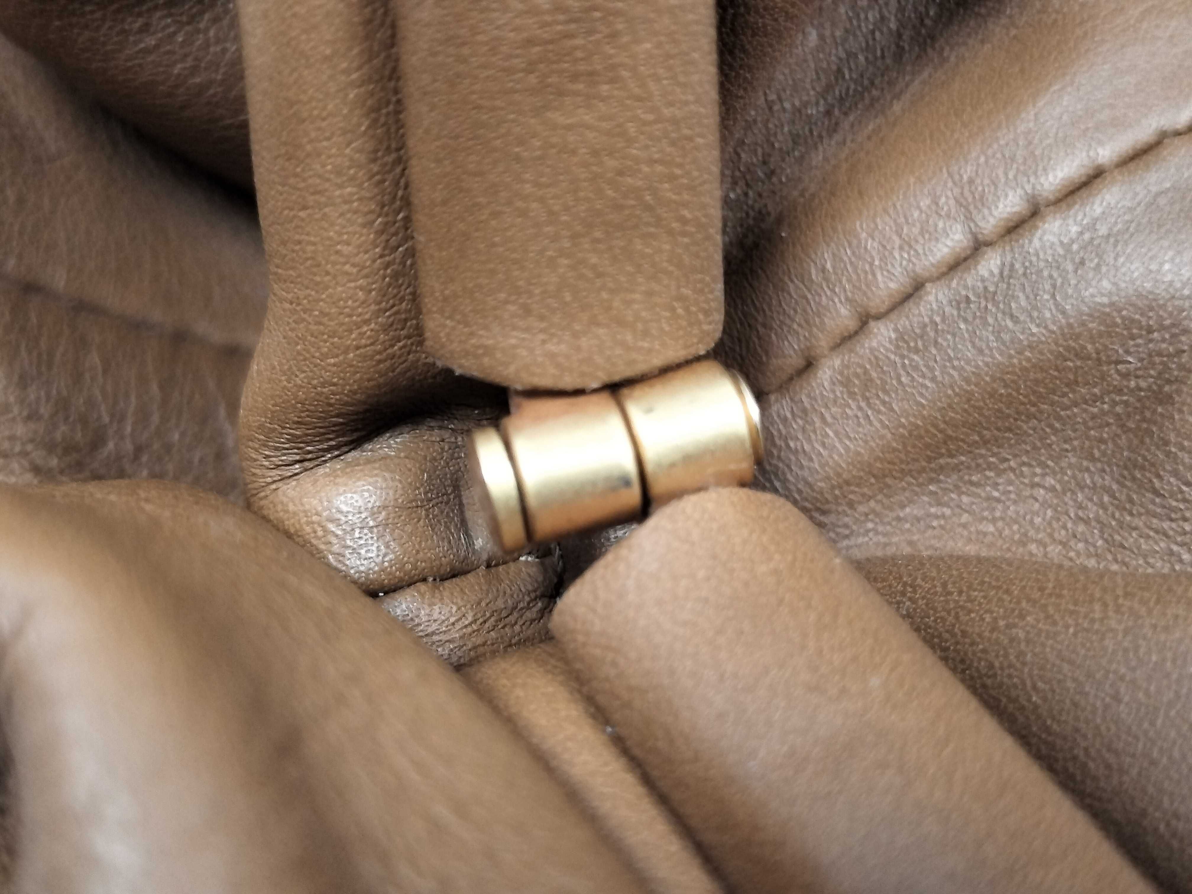 Brown Calfskin The Pouch Clutch Bag — view 11