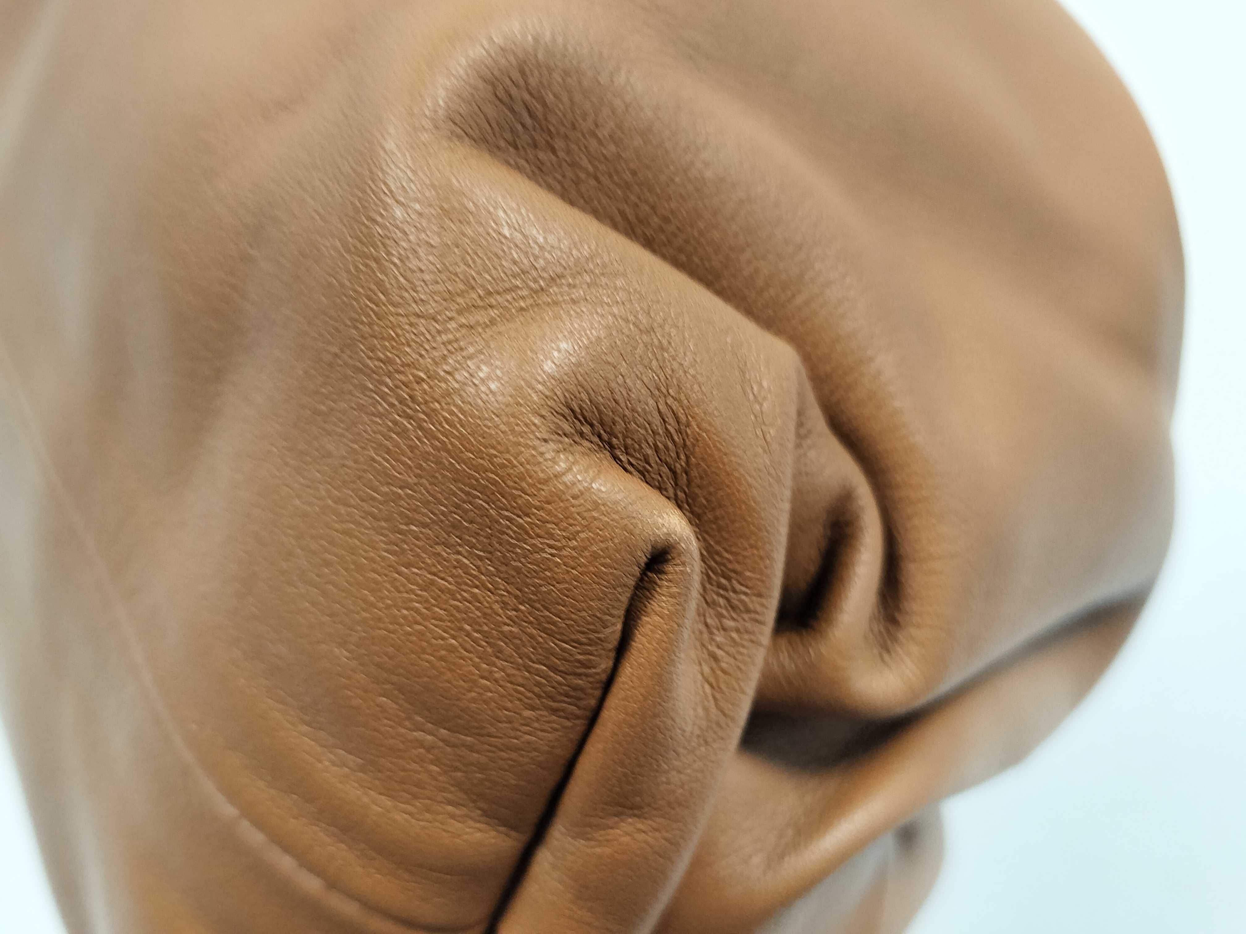 Brown Calfskin The Pouch Clutch Bag — view 3