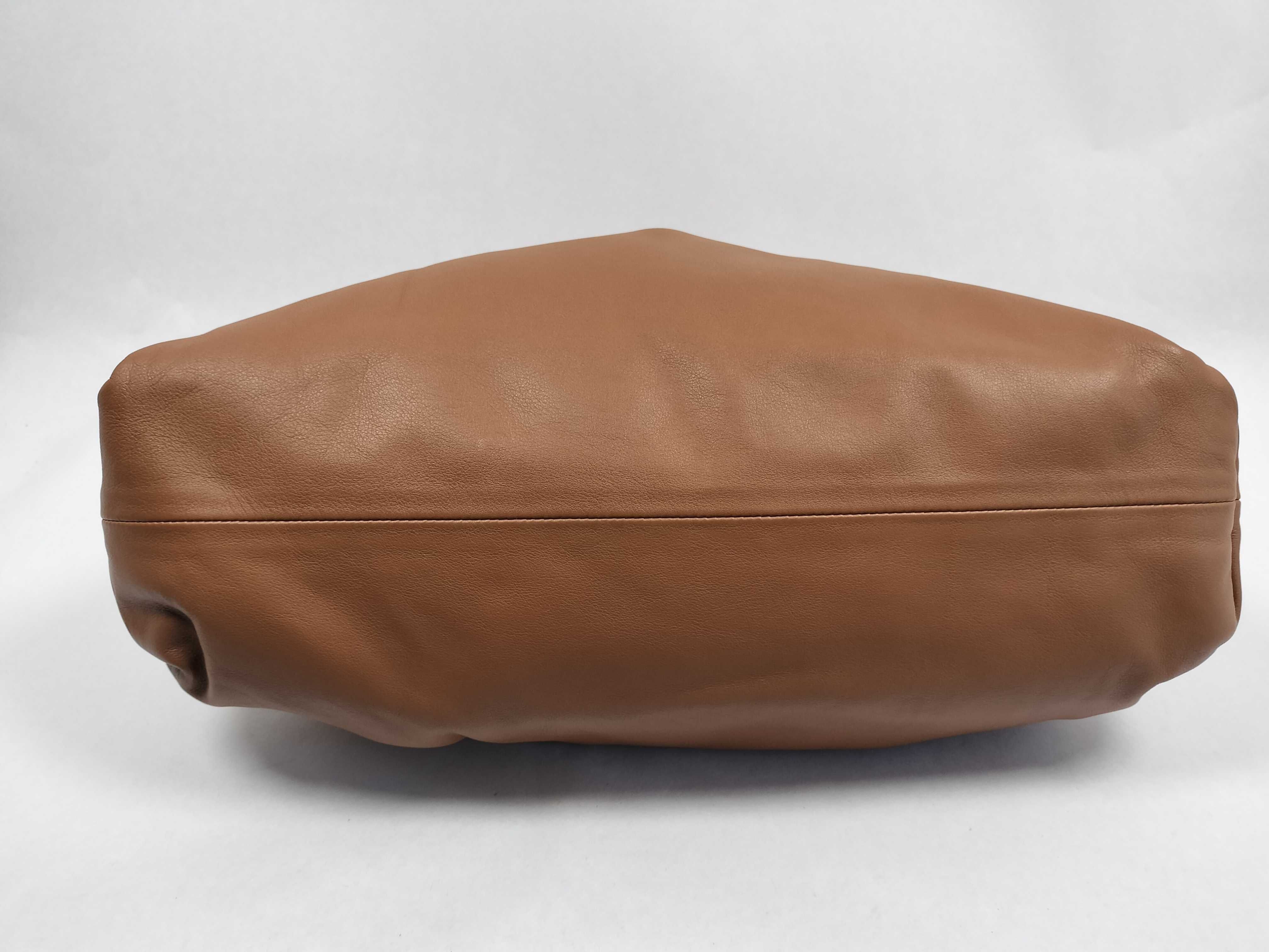 Brown Calfskin The Pouch Clutch Bag — view 4