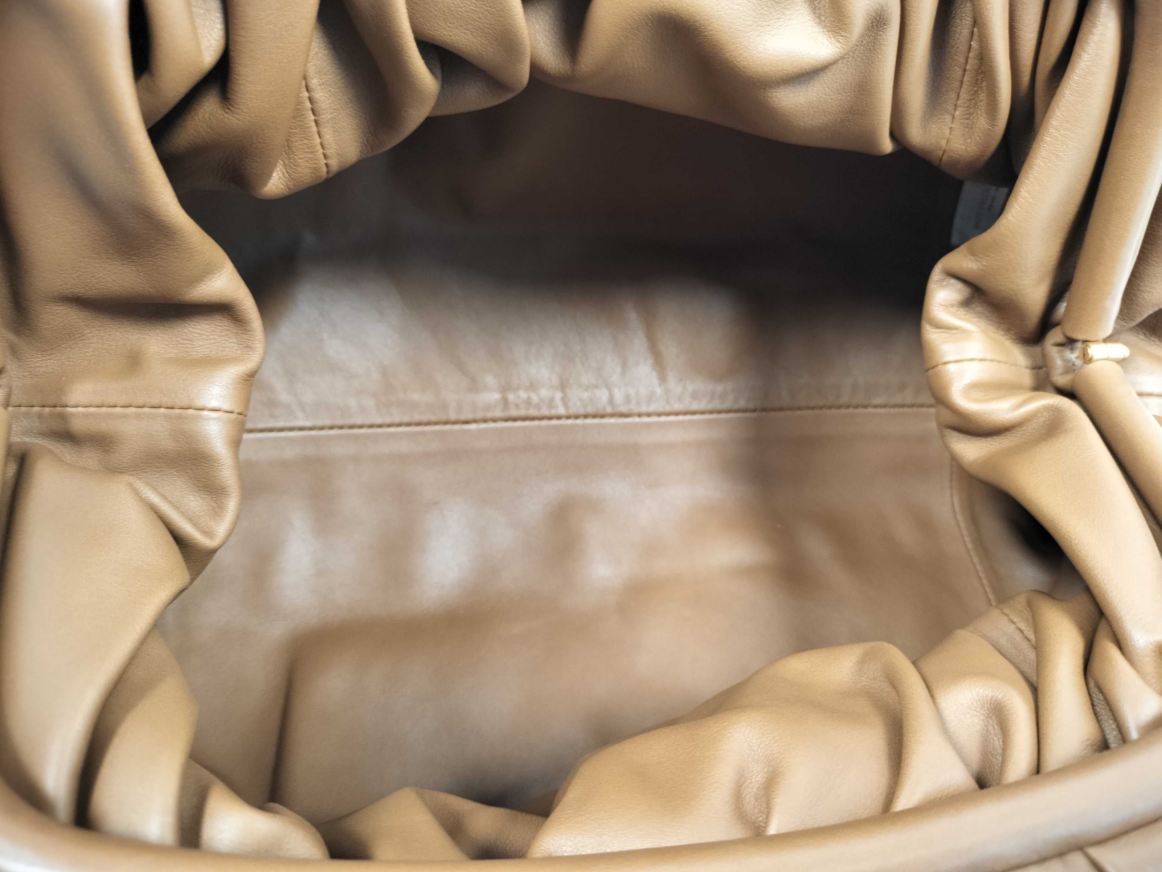 Brown Calfskin The Pouch Clutch Bag — view 7