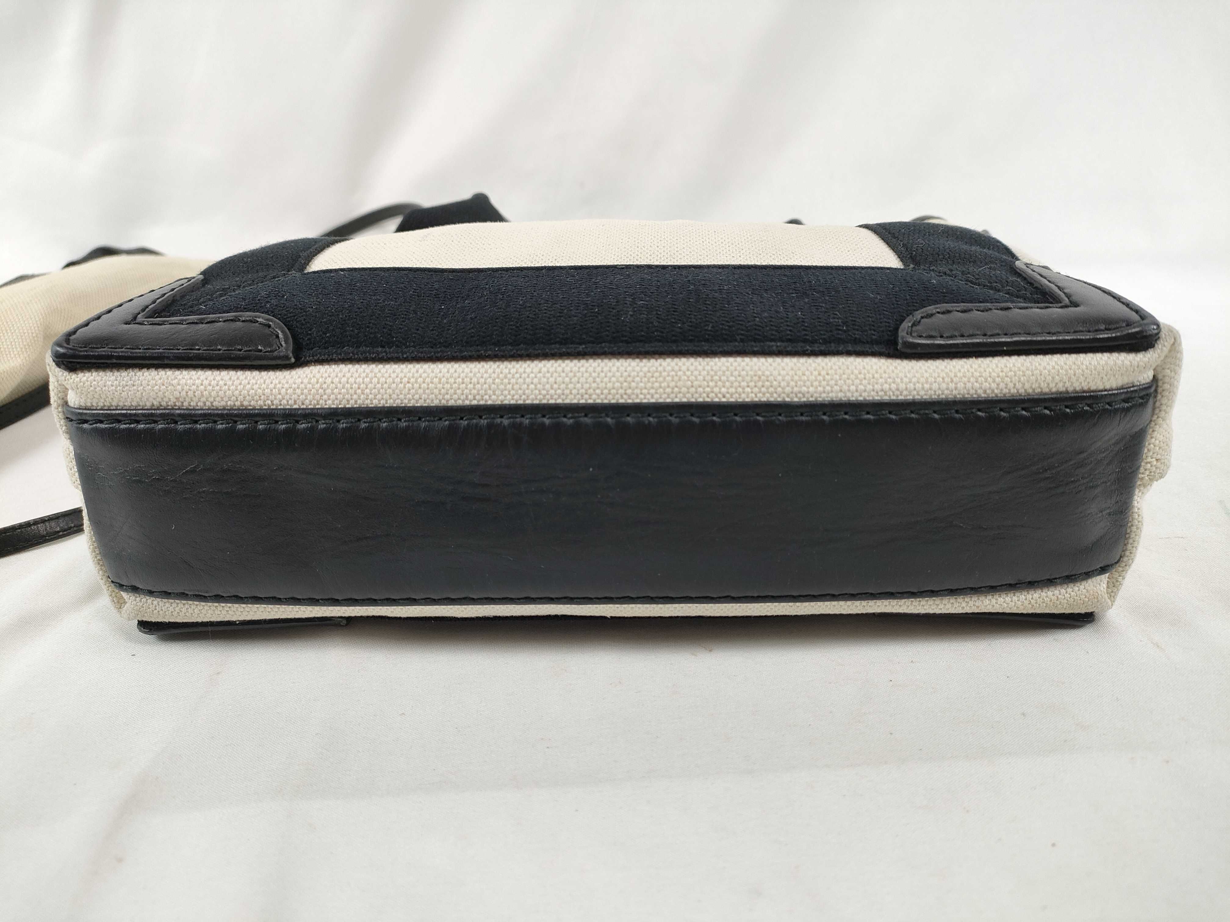 Navy Cabas 2-way Shoulder Bag Pouch Serial Handbag — view 7