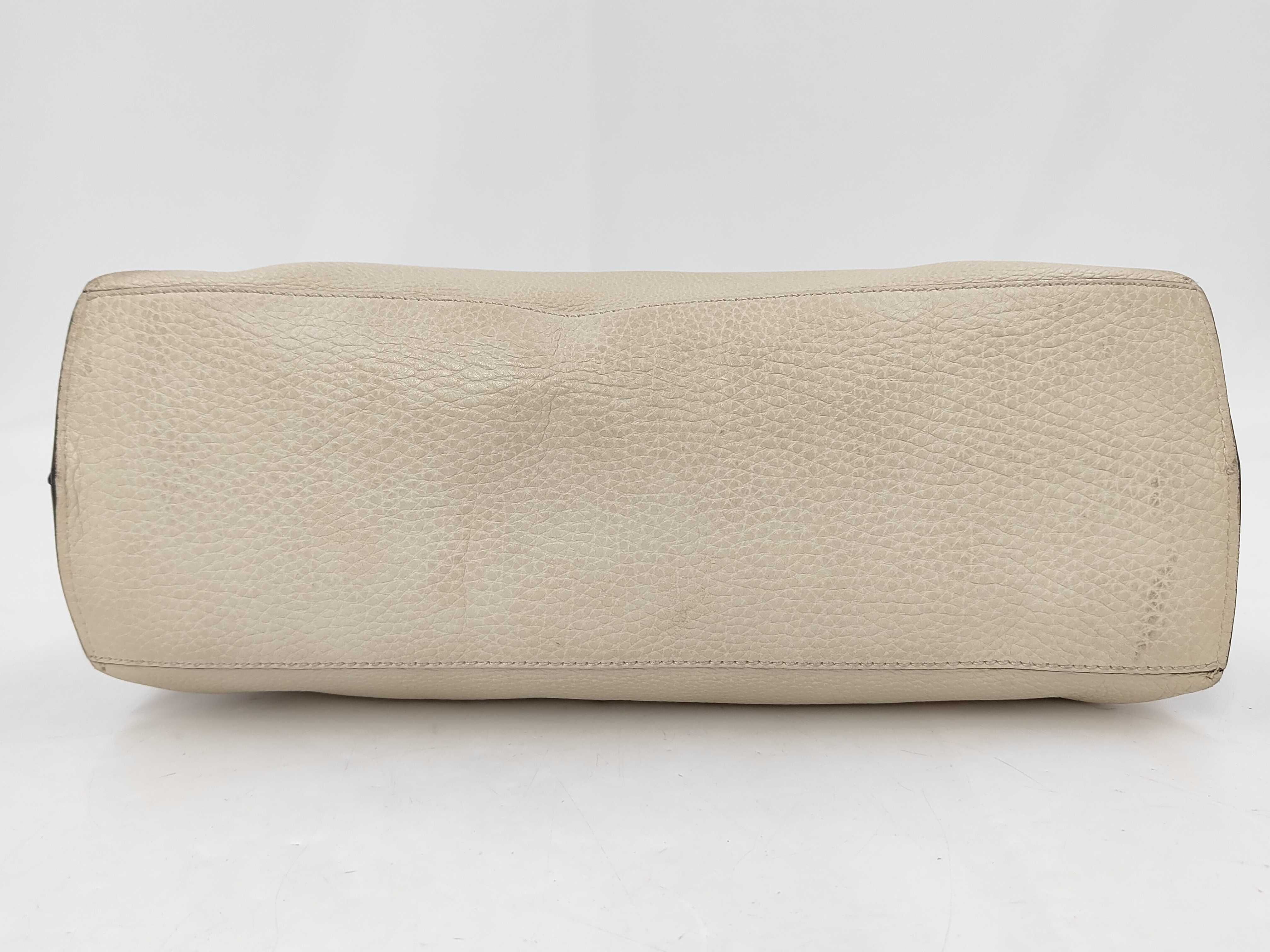 Bamboo Leather Daily 2-Way Shoulder Bag (Ivory) — view 7