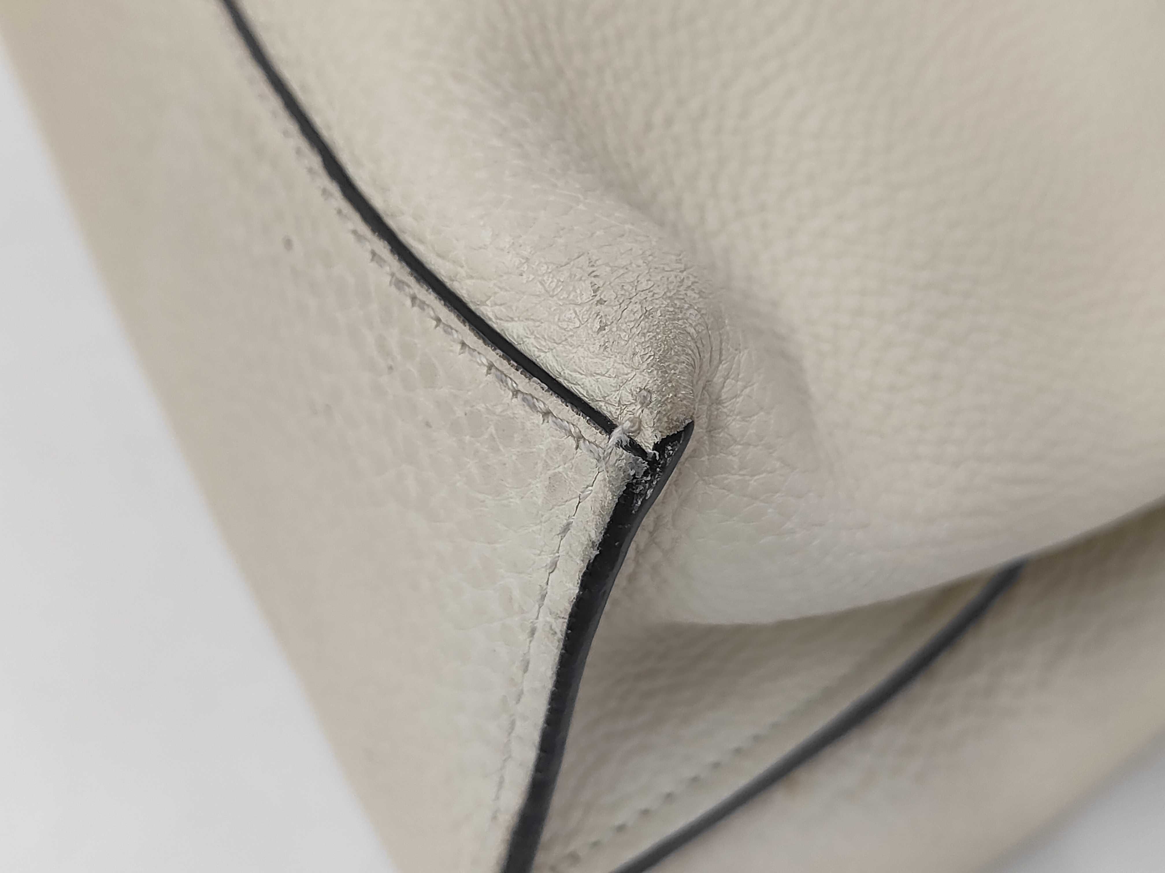 Bamboo Leather Daily 2-Way Shoulder Bag (Ivory) — view 8