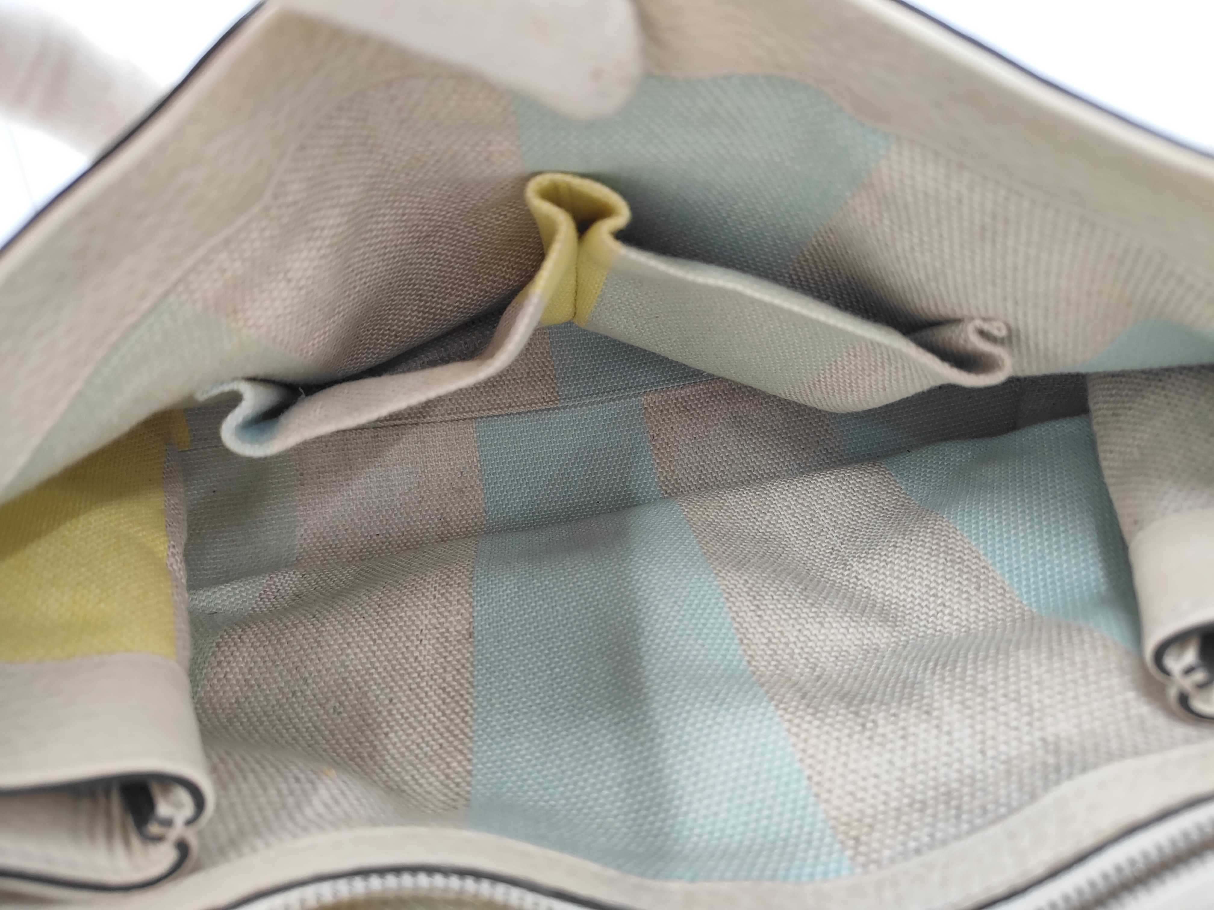 Bamboo Leather Daily 2-Way Shoulder Bag (Ivory) — view 9
