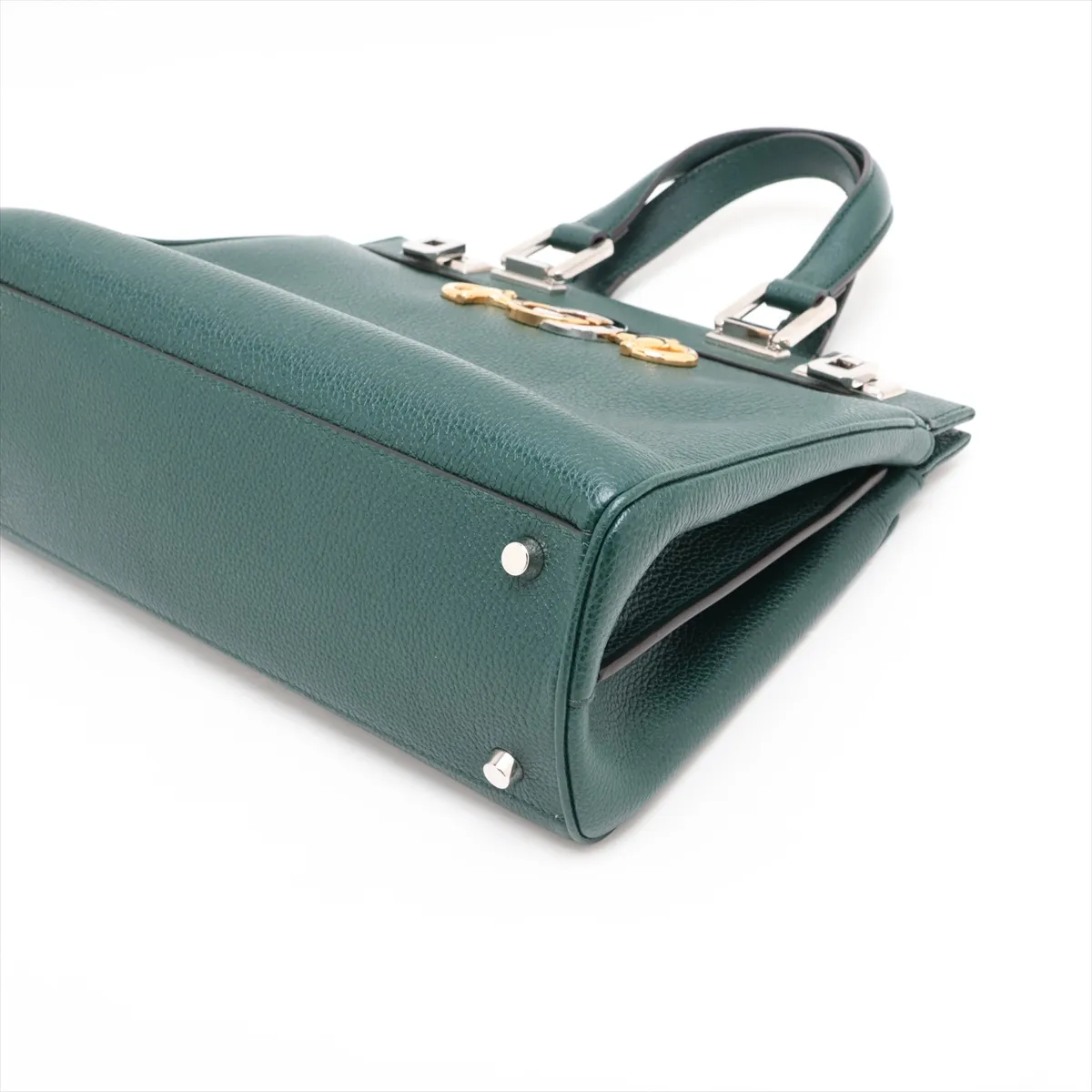 Zumi 569712 Leather Handbag Green — view 3