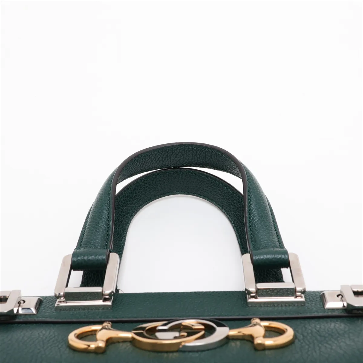 Zumi 569712 Leather Handbag Green — view 6