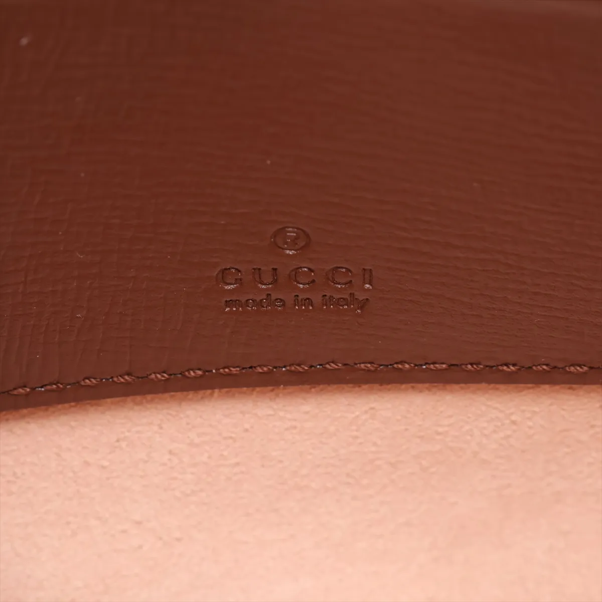 GG Supreme Jackie 1961 PVC x Leather Shoulder Bag, Brown, 637092 — view 8