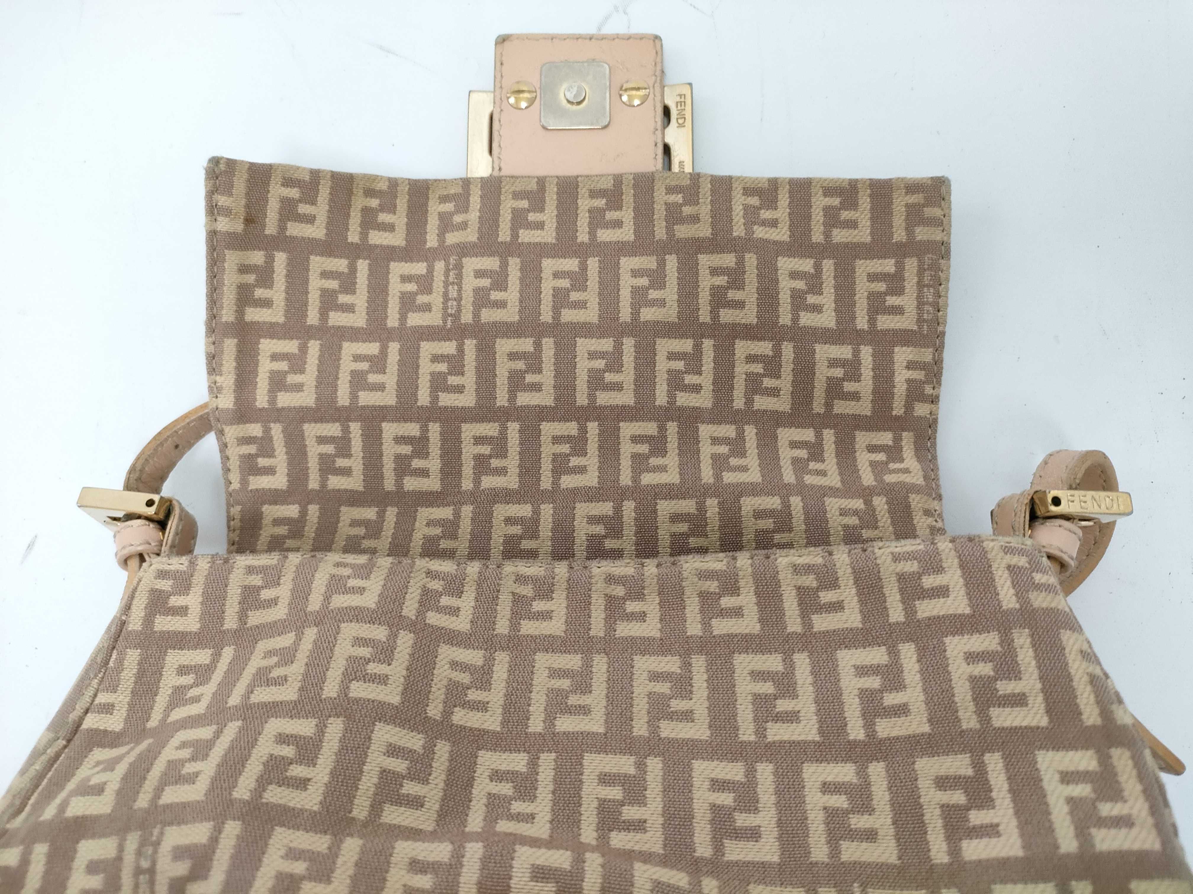 Zucca pattern Fendi Mamma Bucket Zucchino handbag — view 12