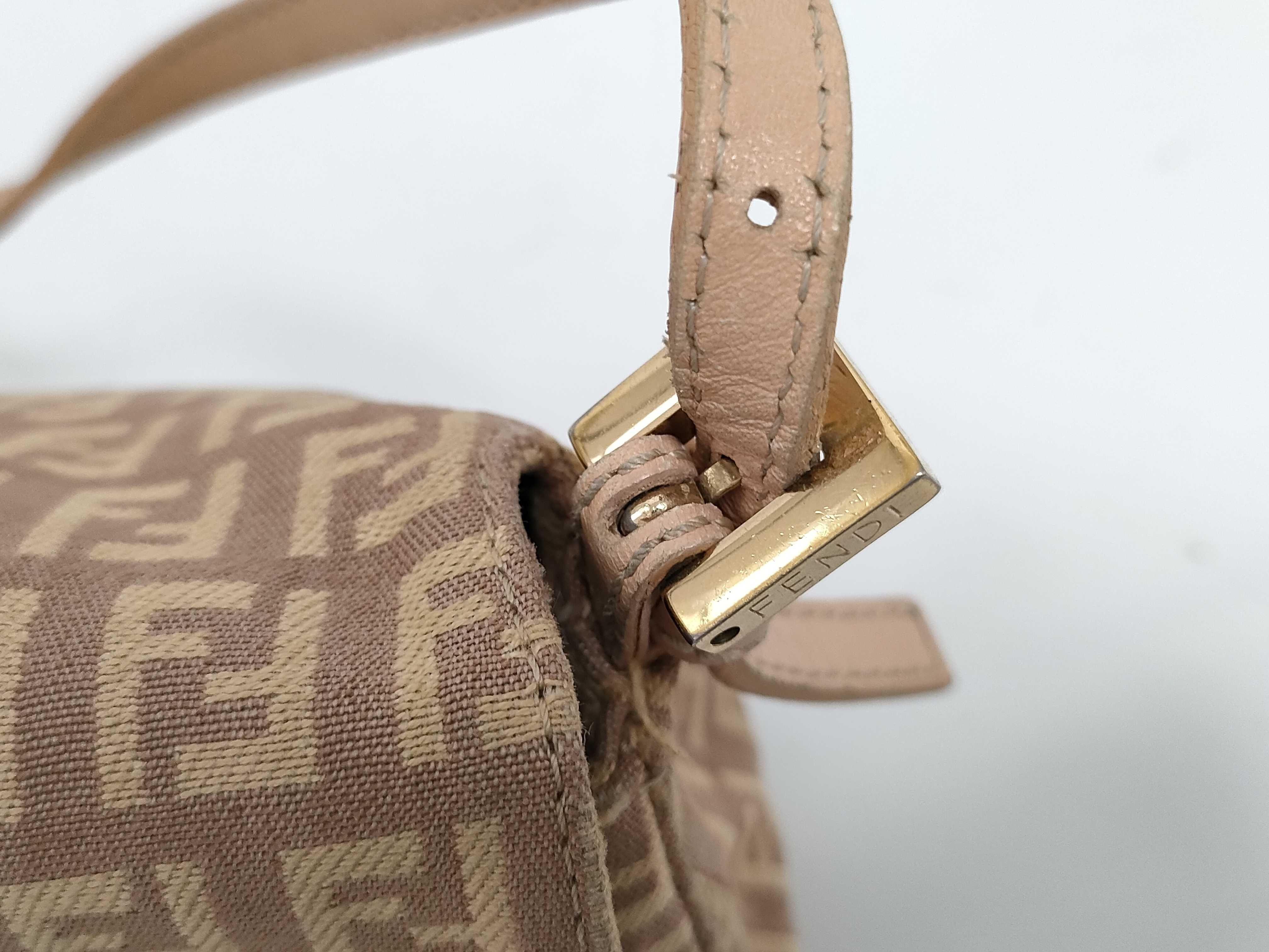 Zucca pattern Fendi Mamma Bucket Zucchino handbag — view 10