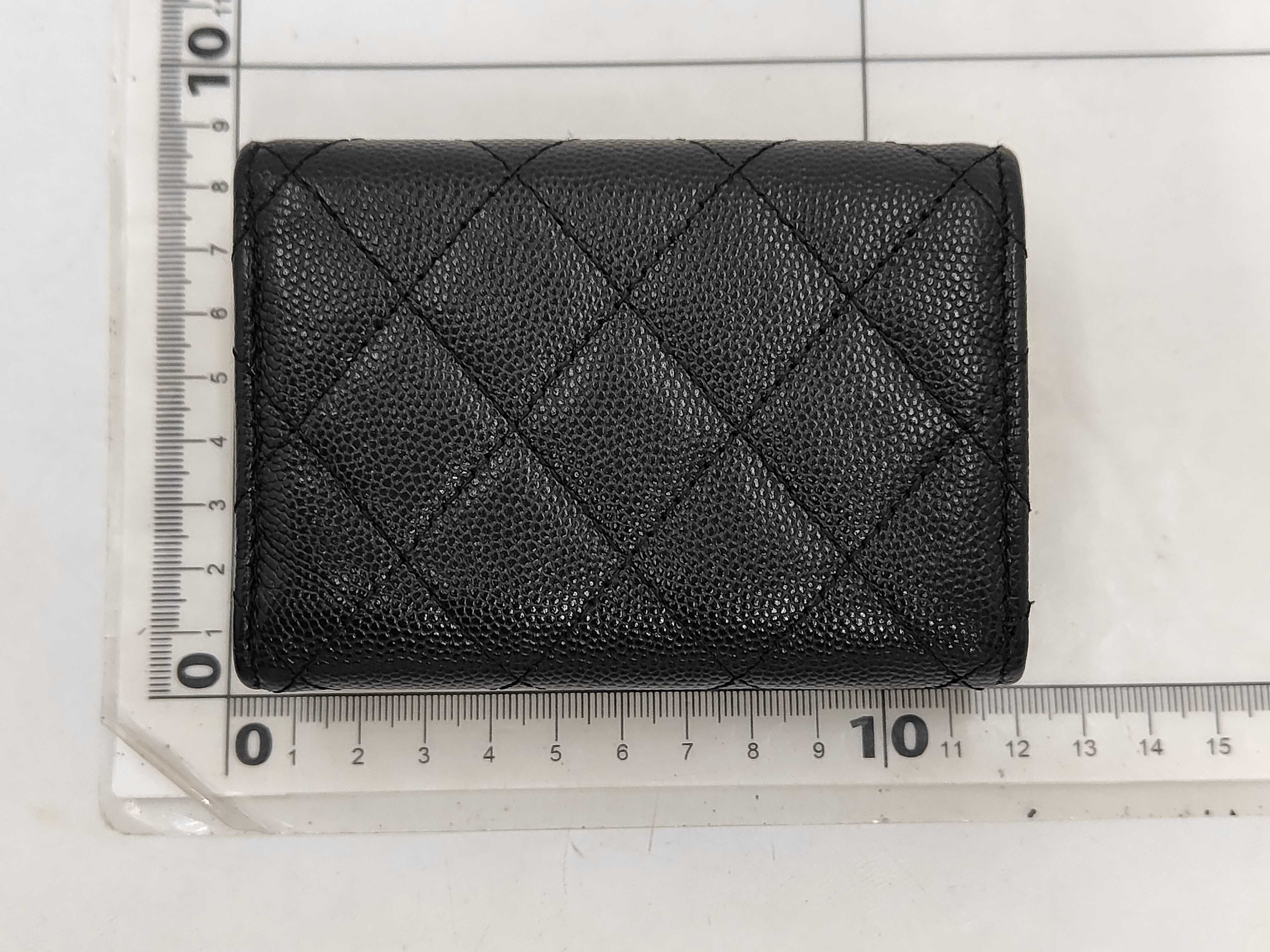 Compact Wallet Caviar Leather Wallet — view 2