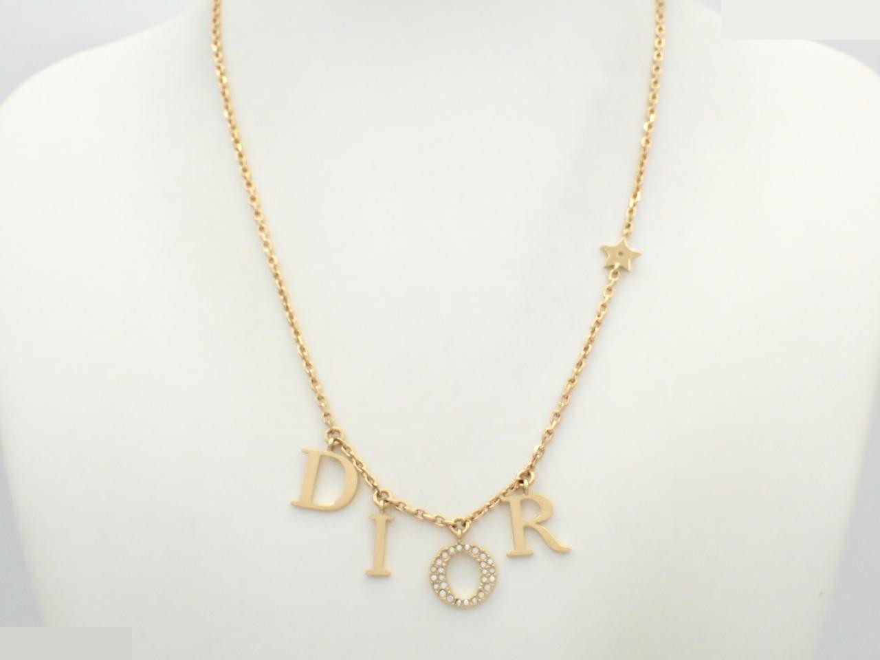 Gold necklace, chain approximately 42cm — view 3