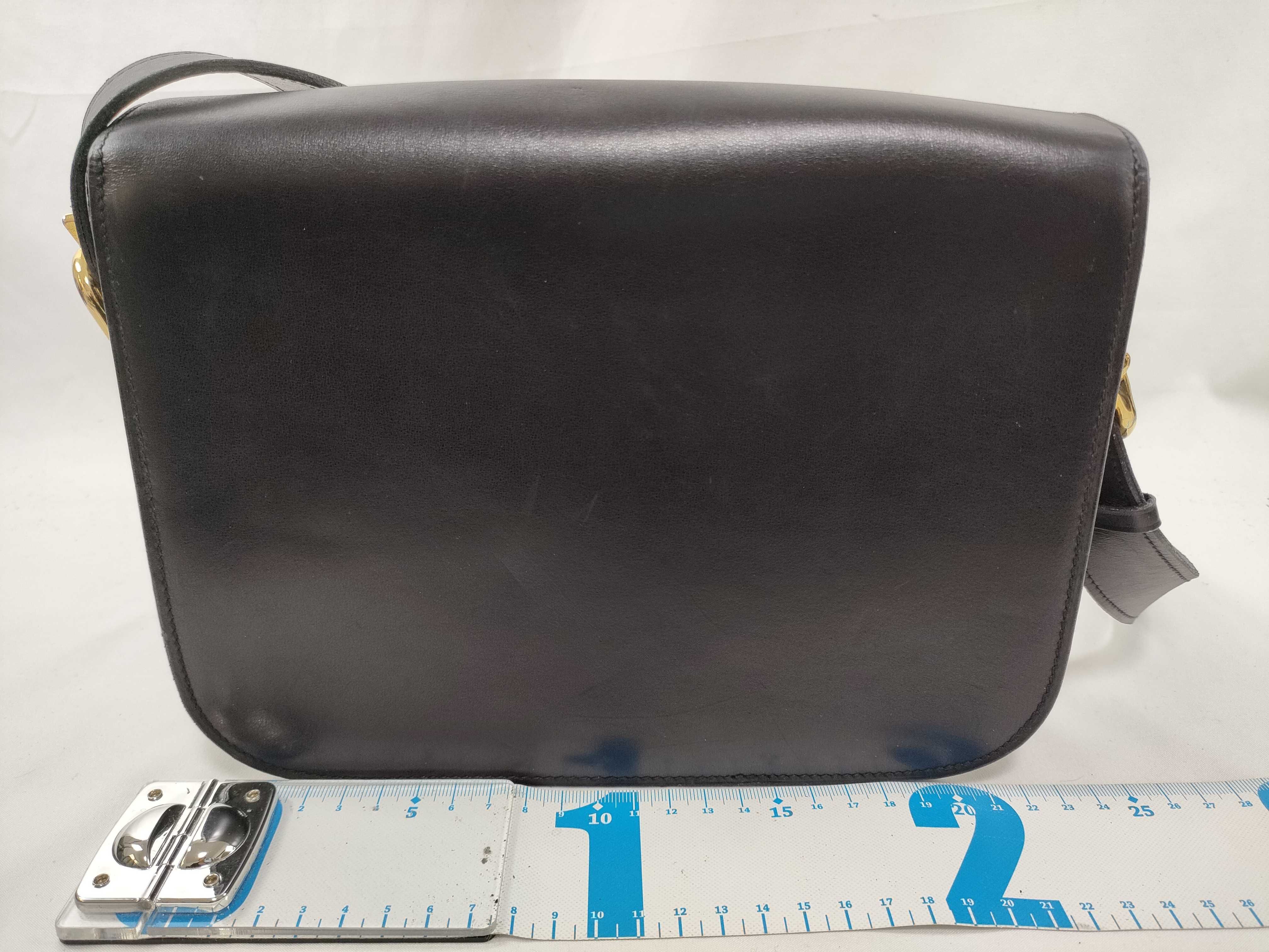 shoulder bag with carriage hardware — view 2