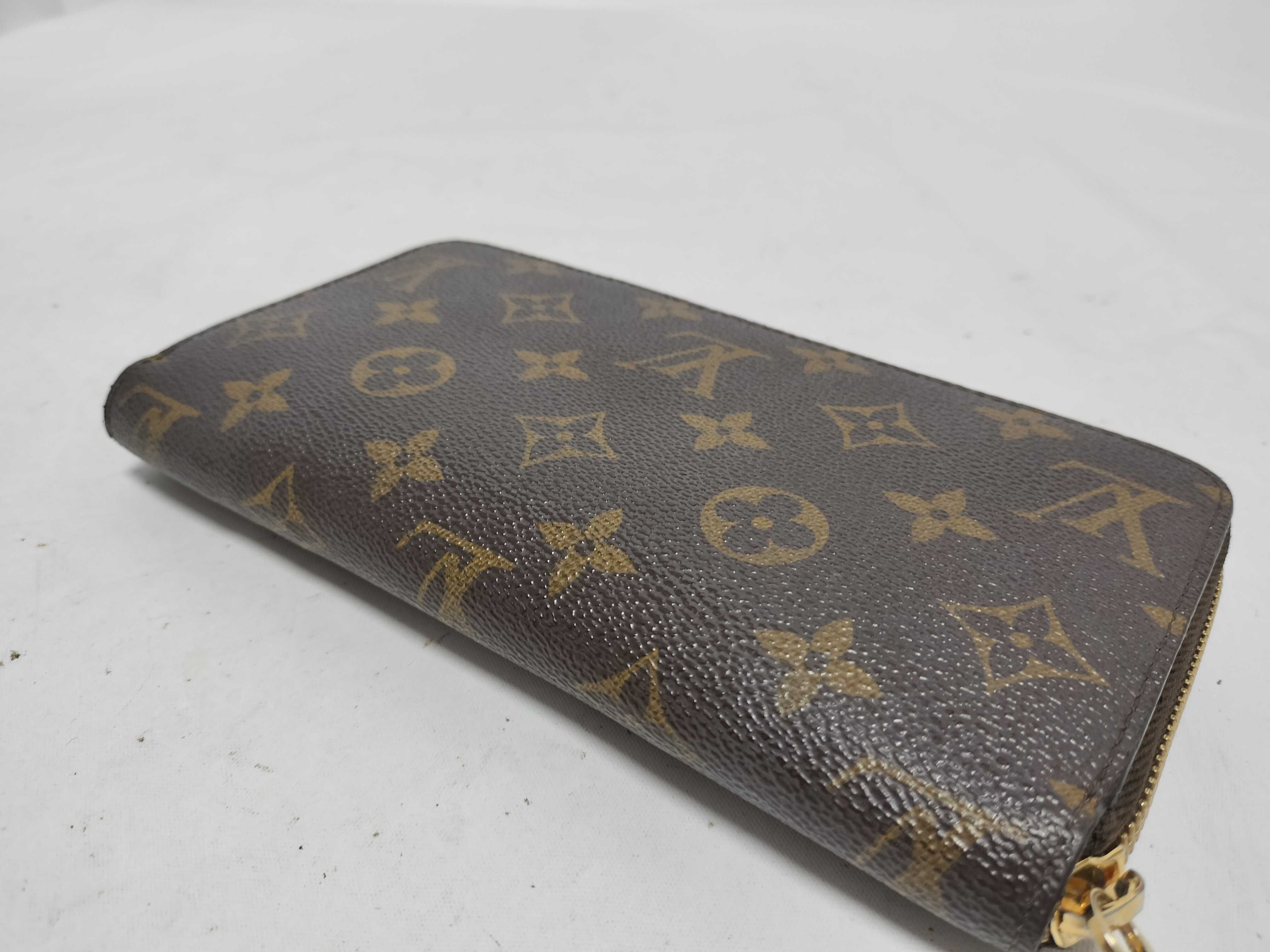 Monogram Zippy Wallet Long Wallet with Gold Hardware — view 14
