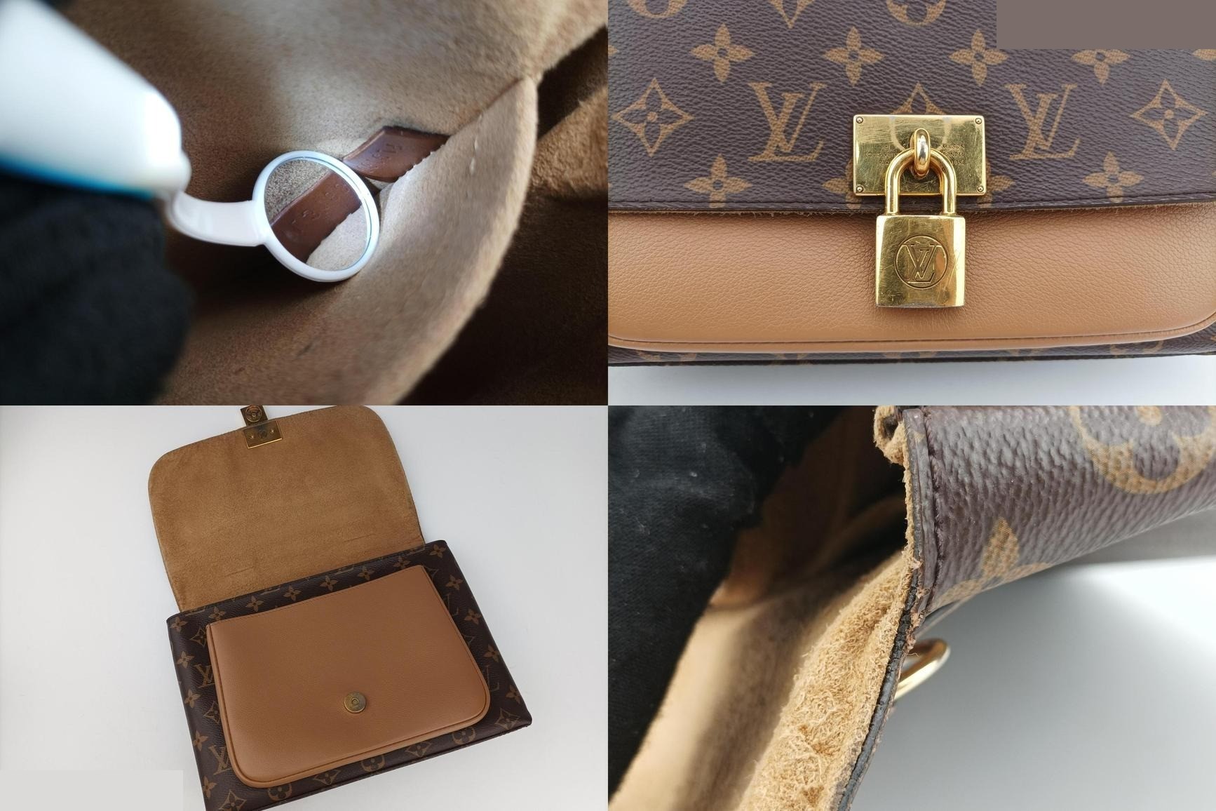 Marignan Monogram Canvas x Calf Leather Monogram/Brown x Sesame — view 8
