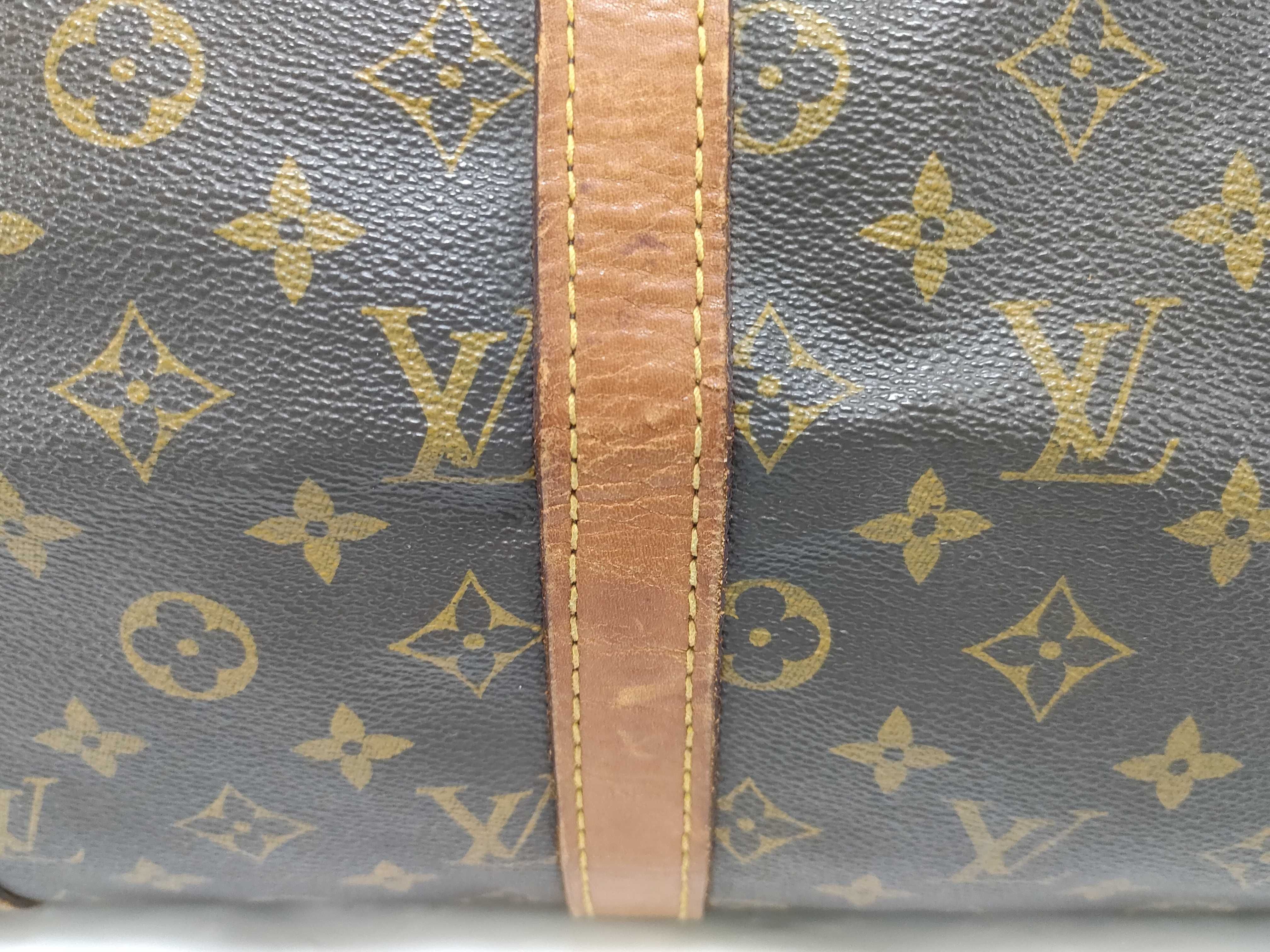 LV Monogram Keepall 60 M41412 S.A Boston Bag — view 12