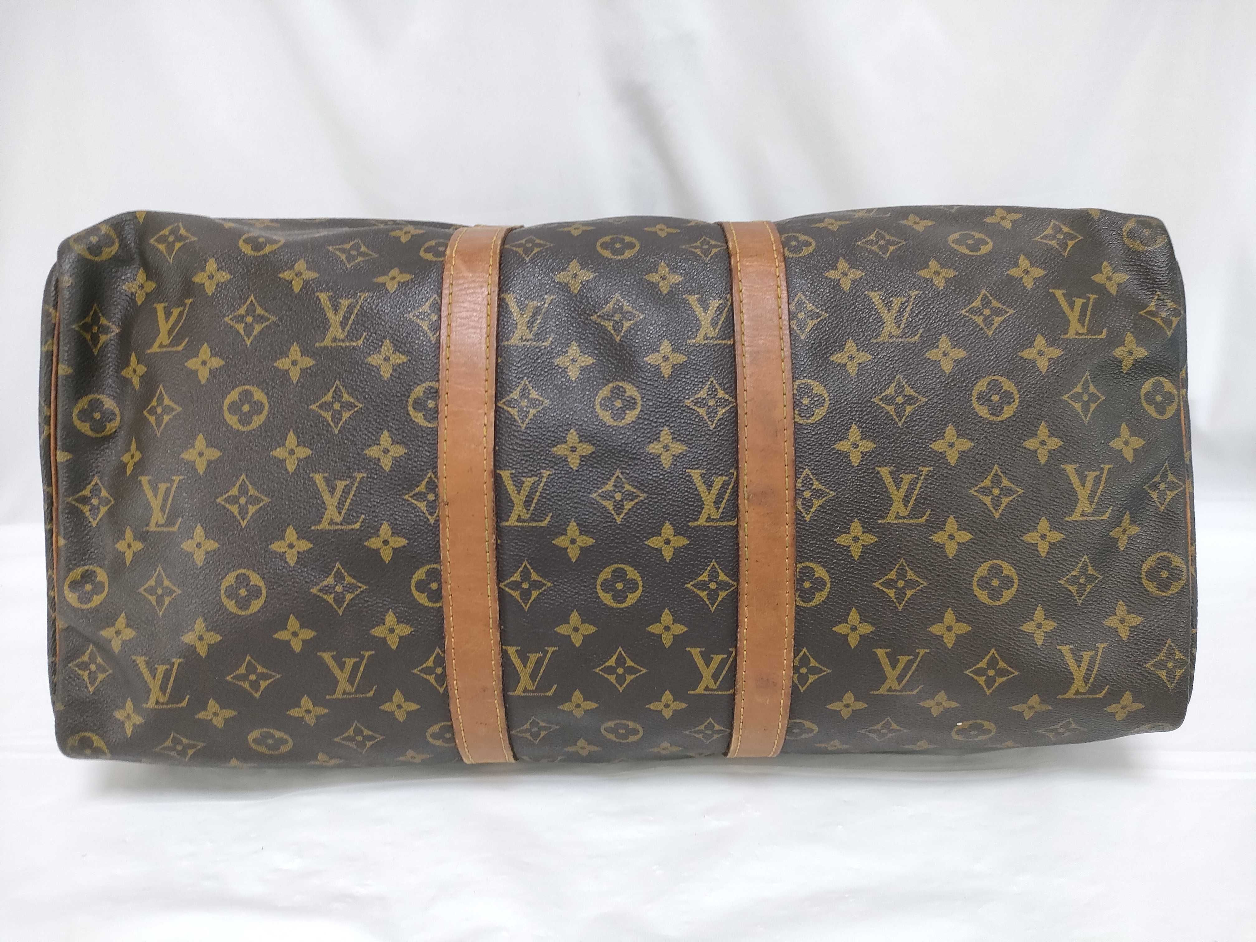 LV Monogram Keepall 60 M41412 S.A Boston Bag — view 8
