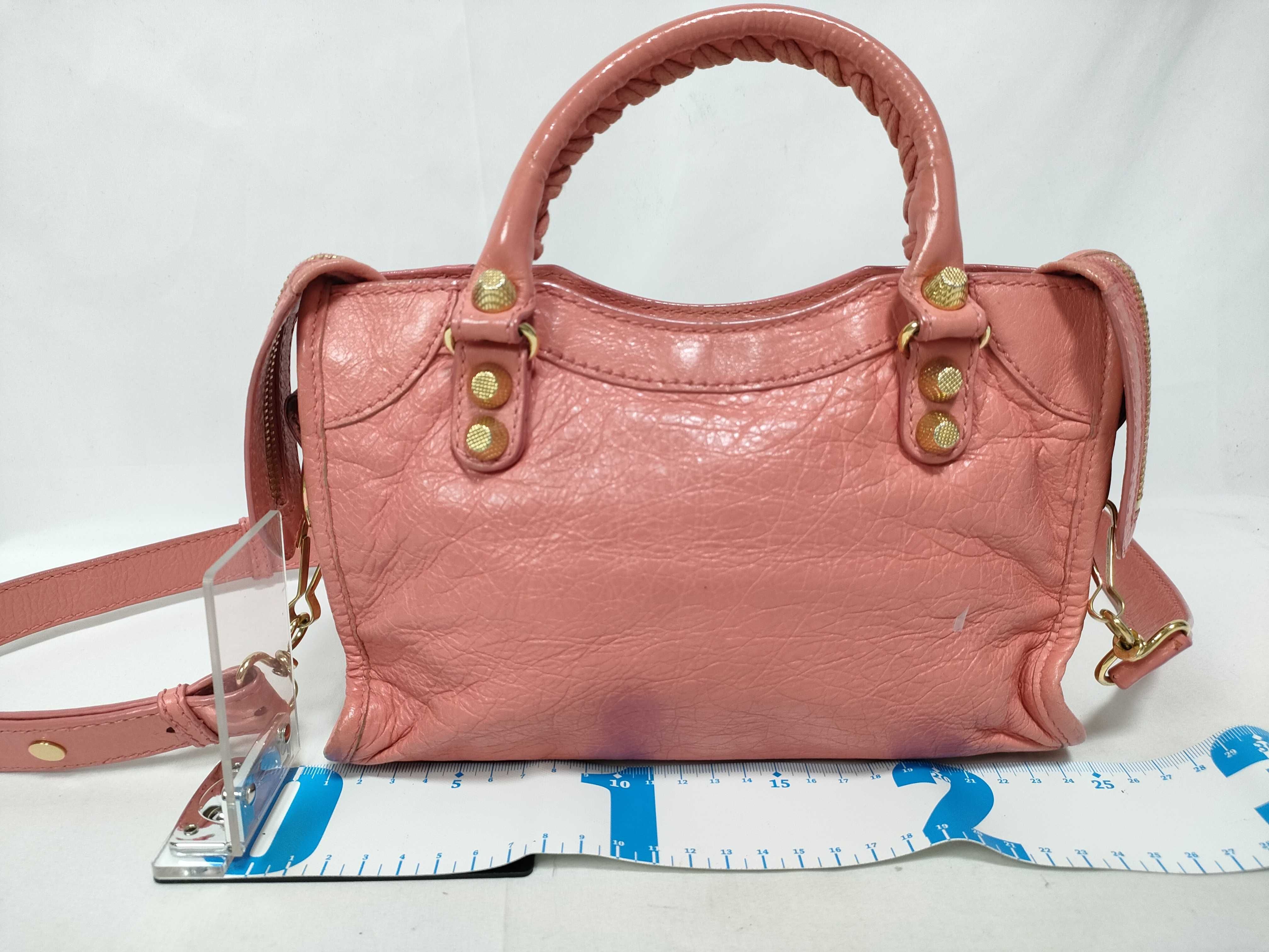 Mini City 2-Way Handbag Shoulder Leather Handbag — view 2