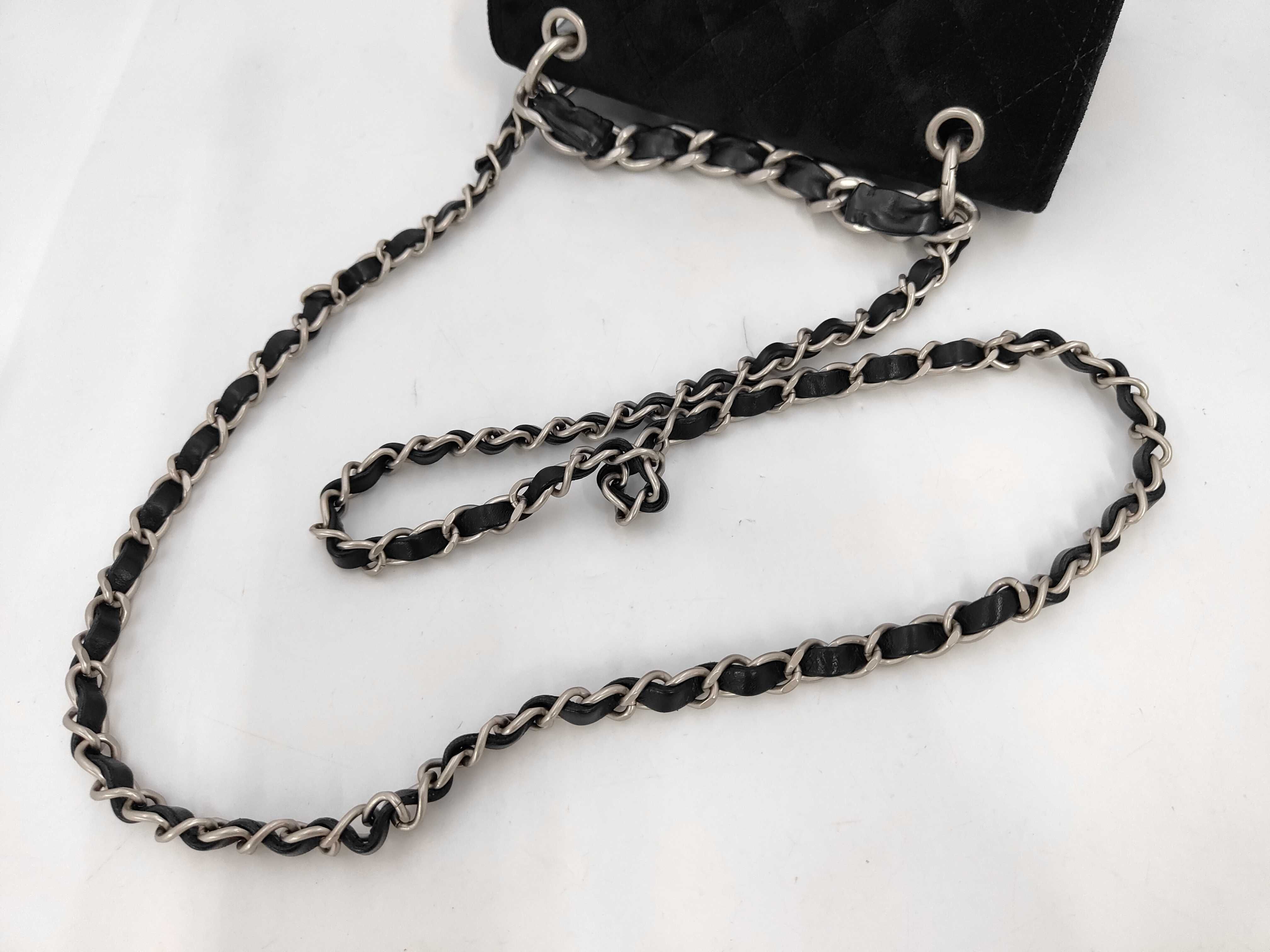 Matelassé Chain Shoulder Bag — view 3