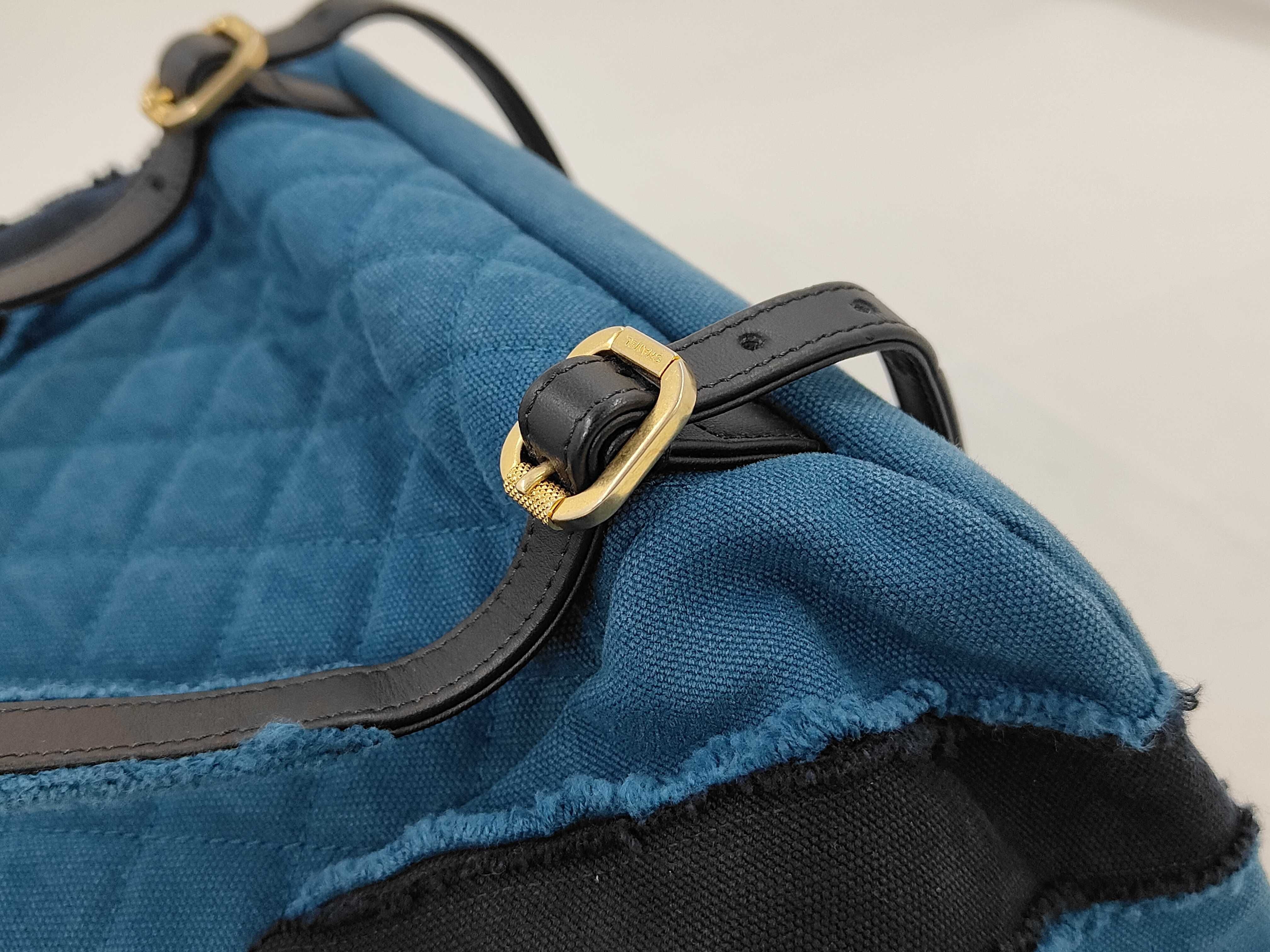 Backpack with V-stitch, Cotton — view 5