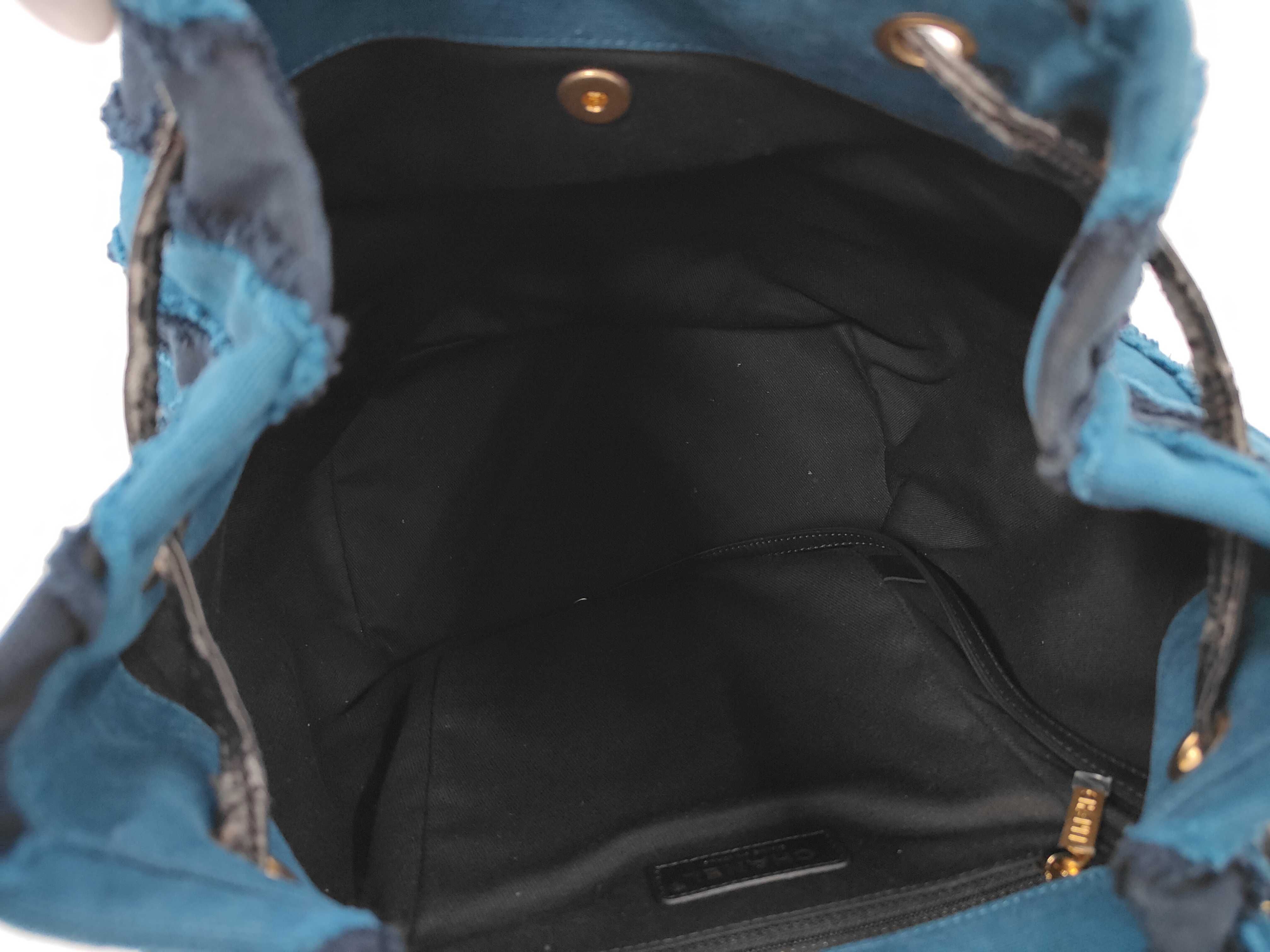 Backpack with V-stitch, Cotton — view 8