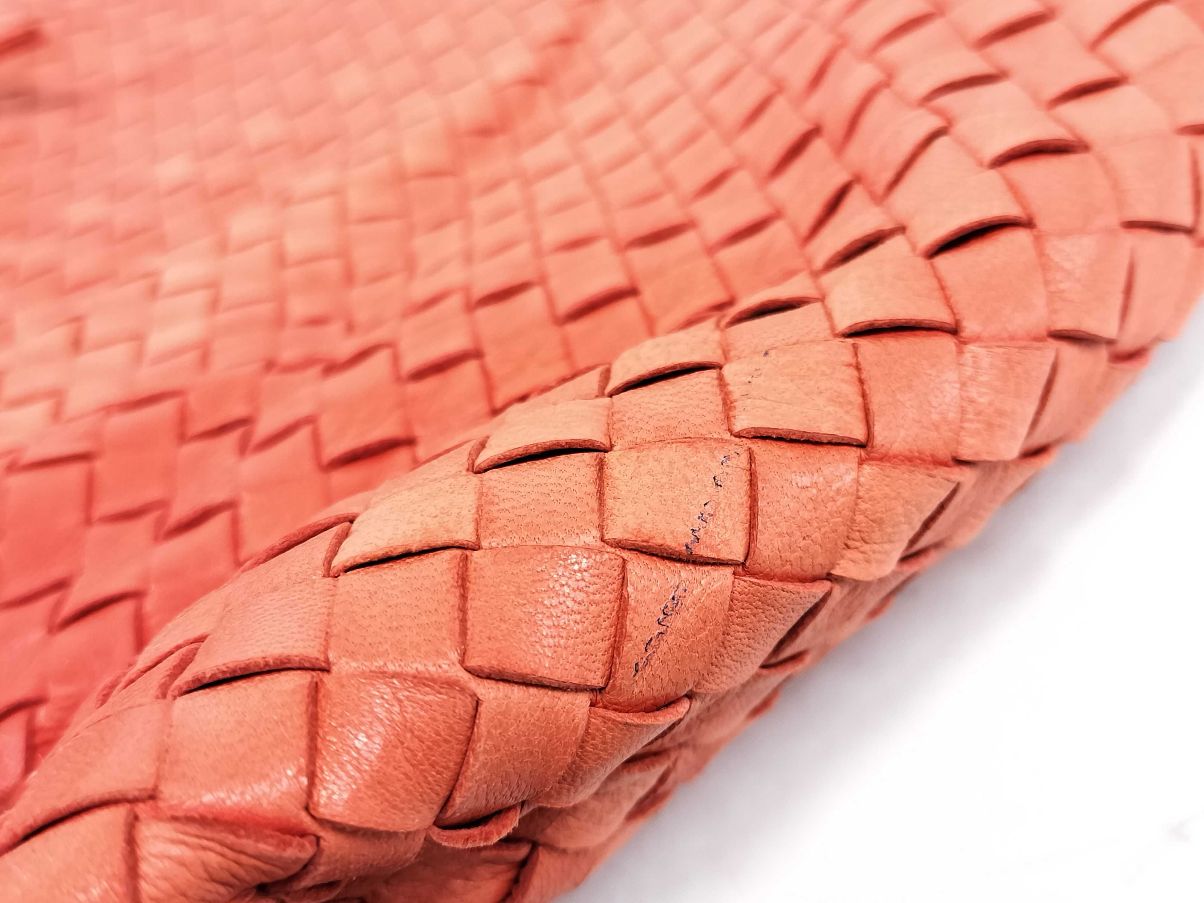 Shoulder Bag Intrecciato Drawstring Orange Shoulder Bag — view 15