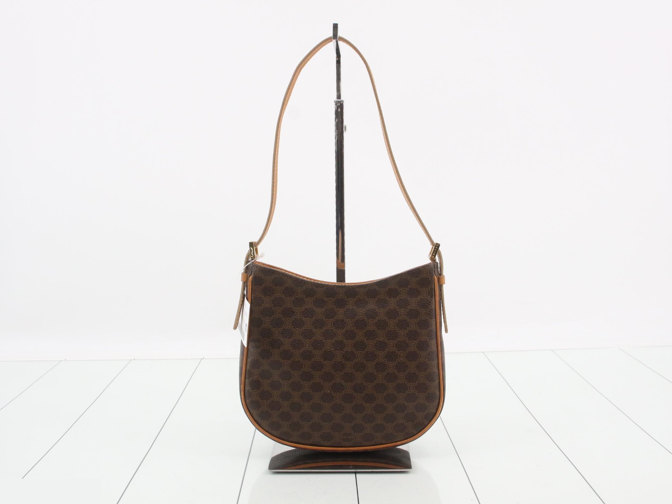 Macadam Mini Hobo Bag, PVC/Calf Leather, Brown, 18 x 15 x 4 cm — view 2