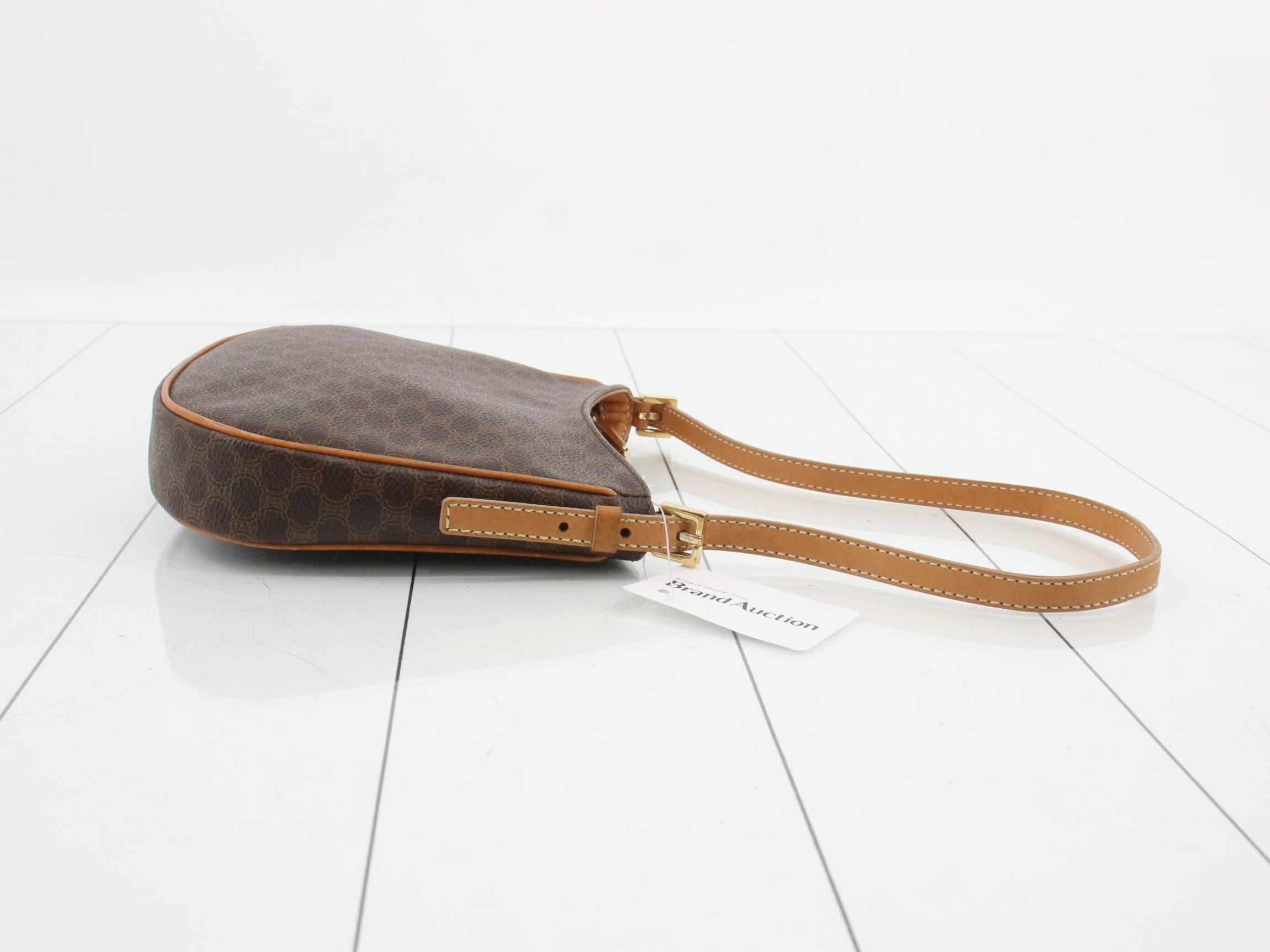 Macadam Mini Hobo Bag, PVC/Calf Leather, Brown, 18 x 15 x 4 cm — view 3