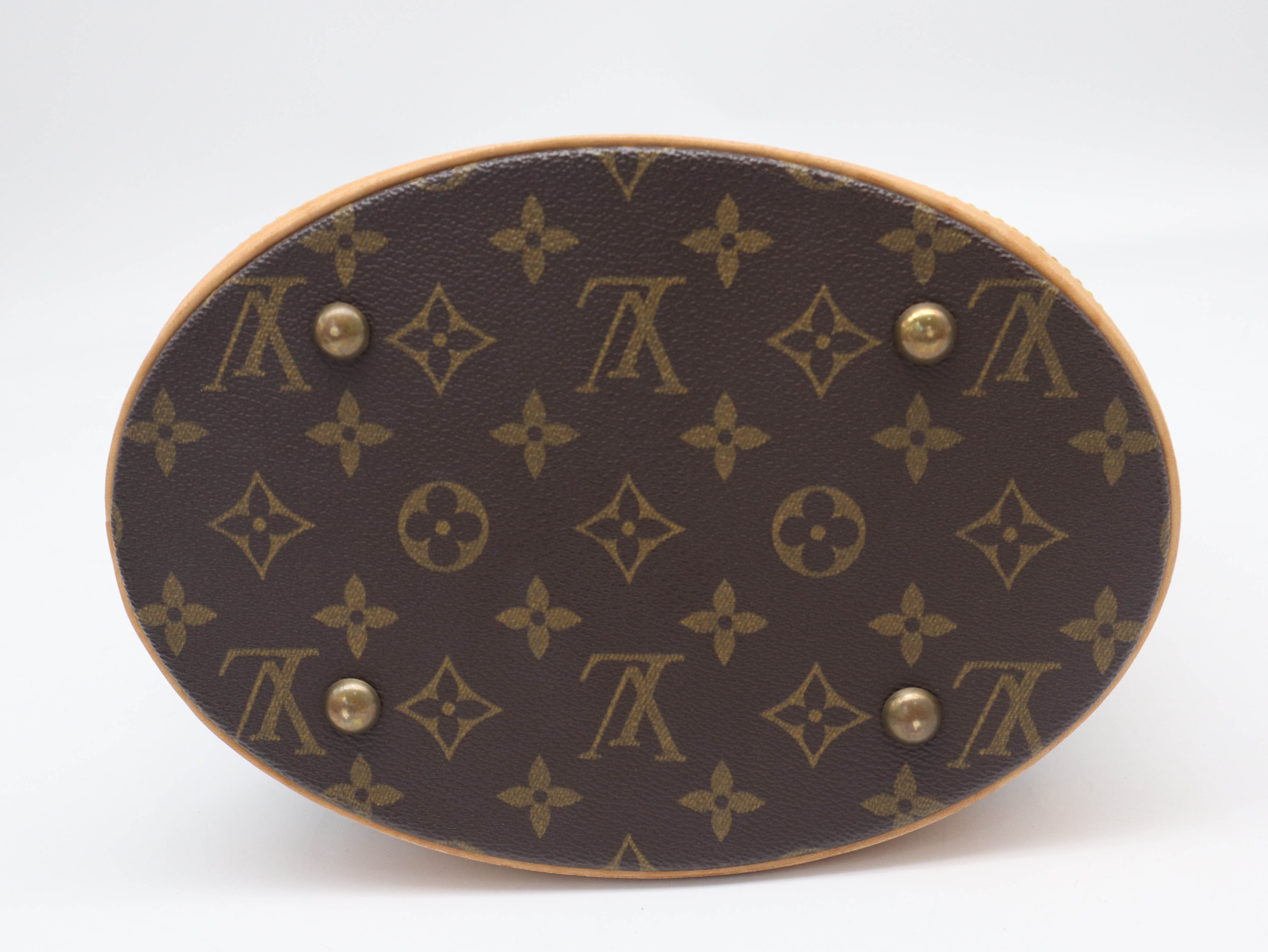 M42238 Monogram Bucket PM Tote Bag with Pouch — view 5