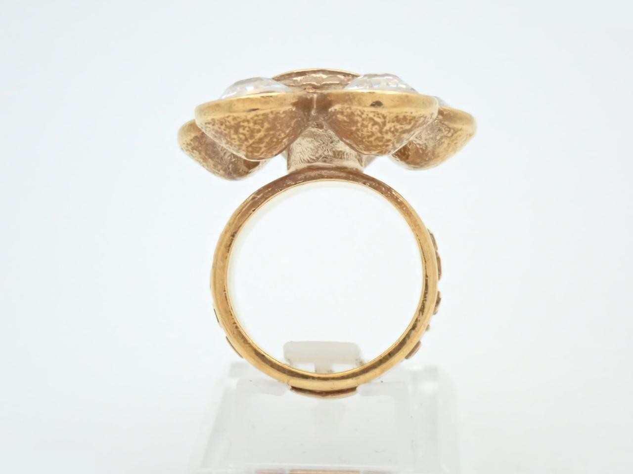 Ring, Flower design, Size #12 — view 3