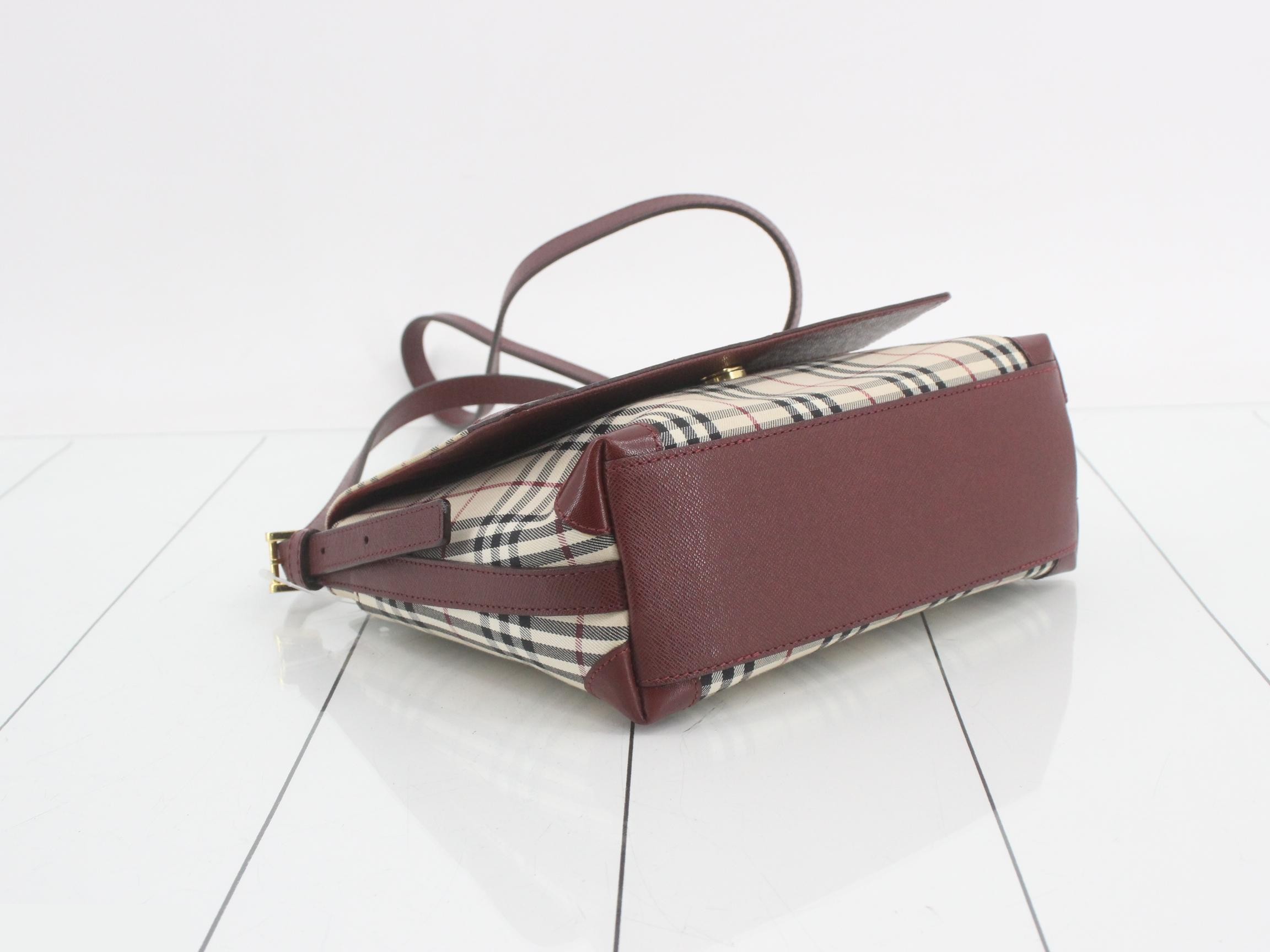 Nova Check Shoulder Bag — view 5